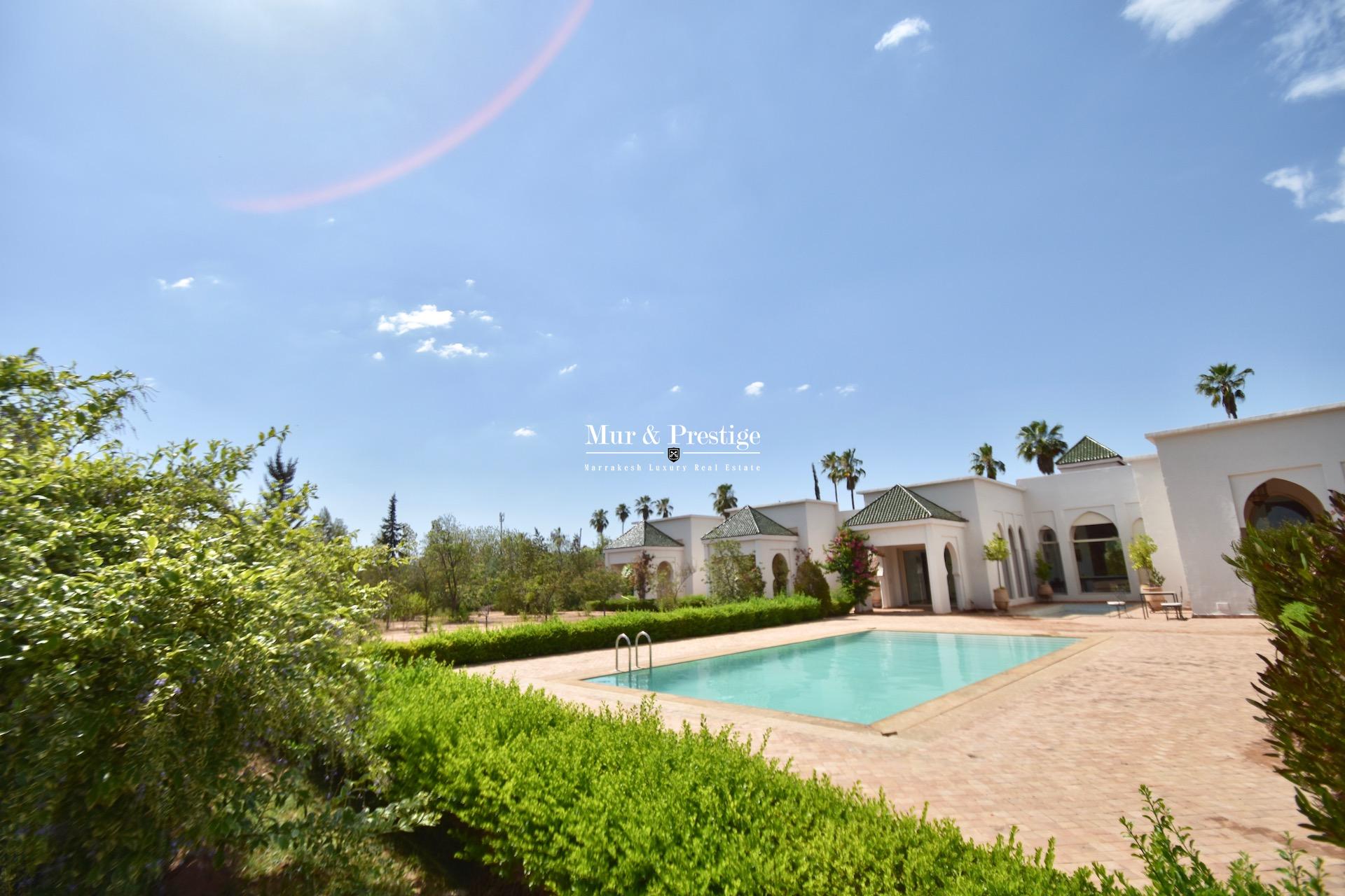 Maison de luxe à vendre à Marrakech