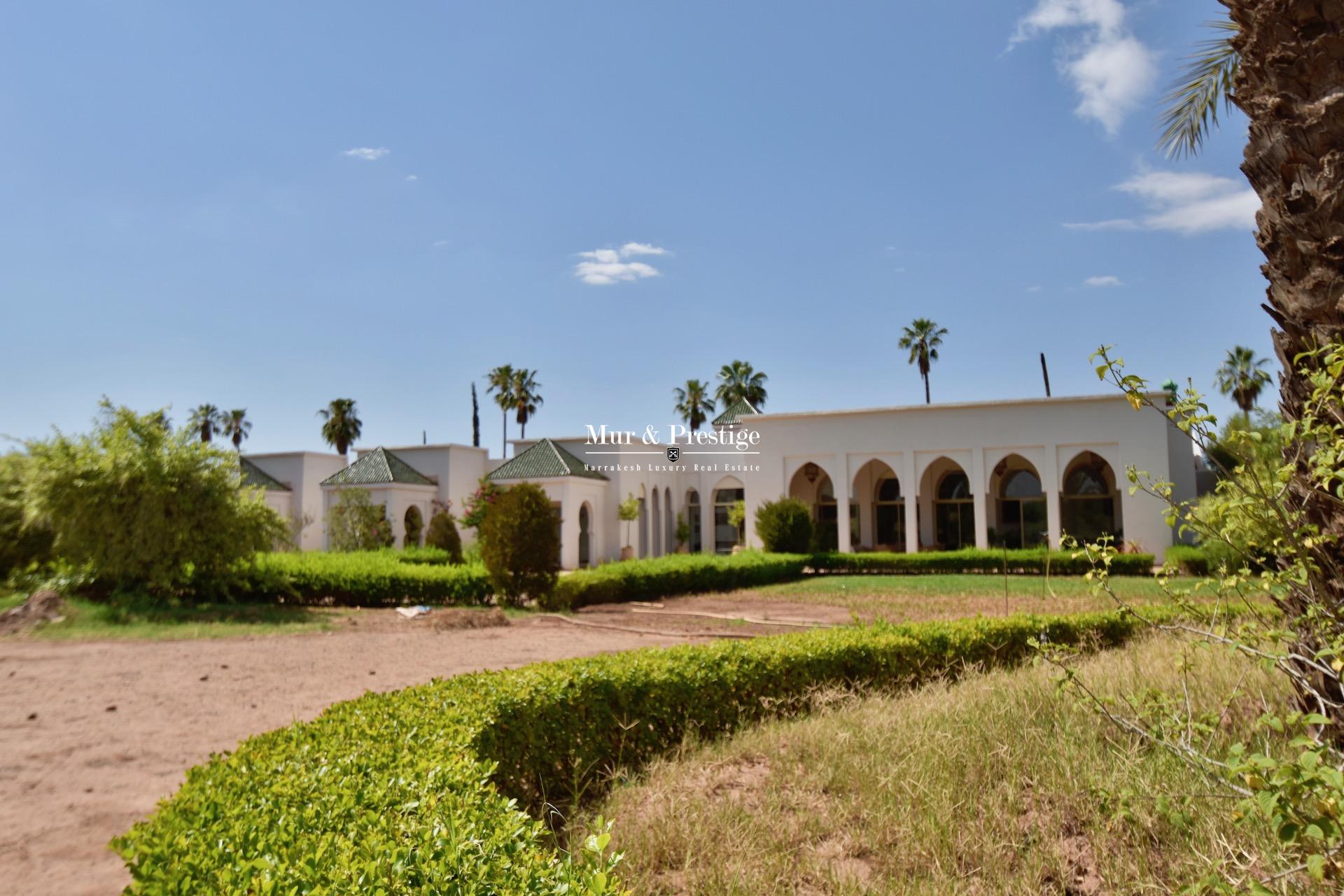 Maison de luxe à vendre à Marrakech