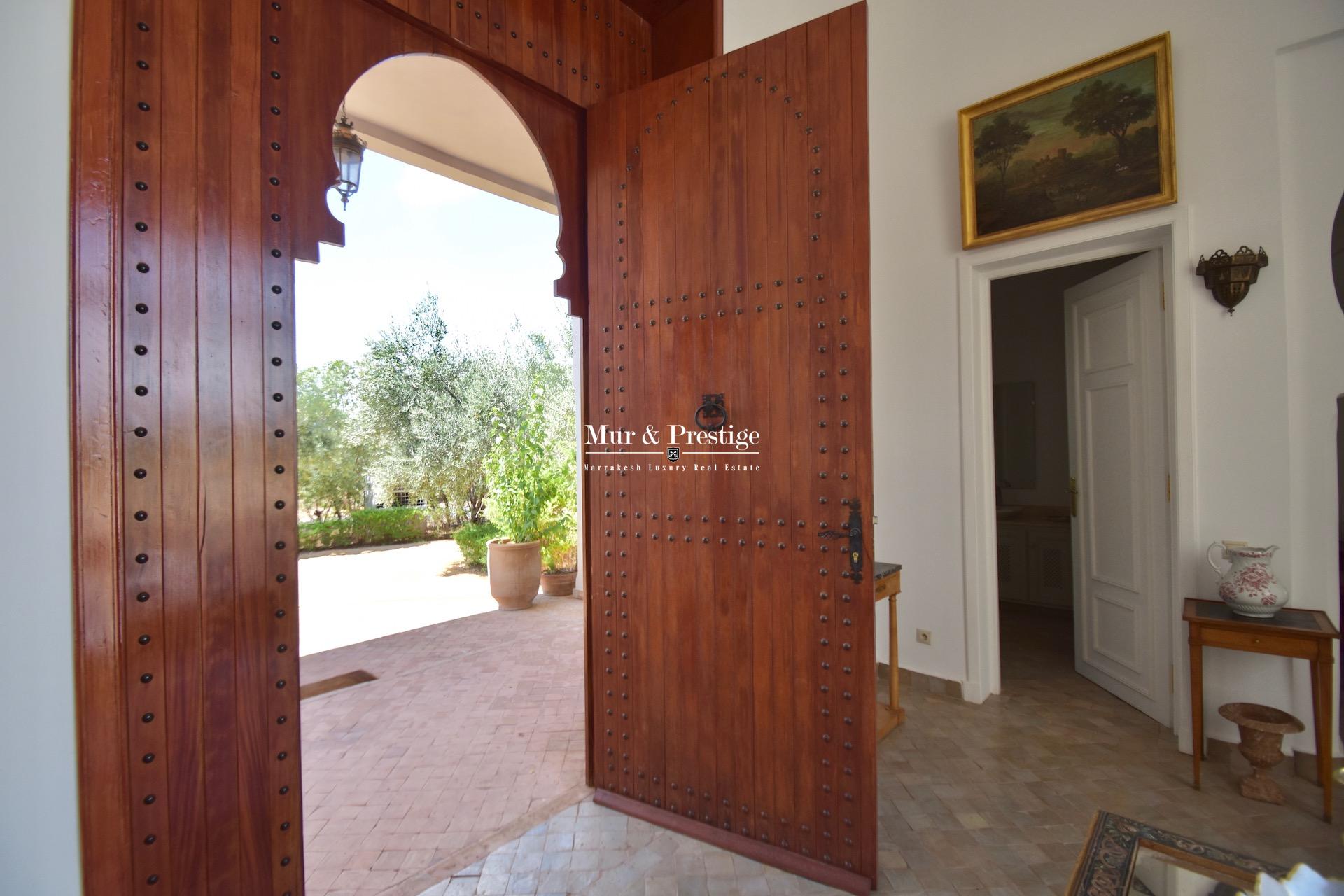 Maison de luxe à vendre à Marrakech