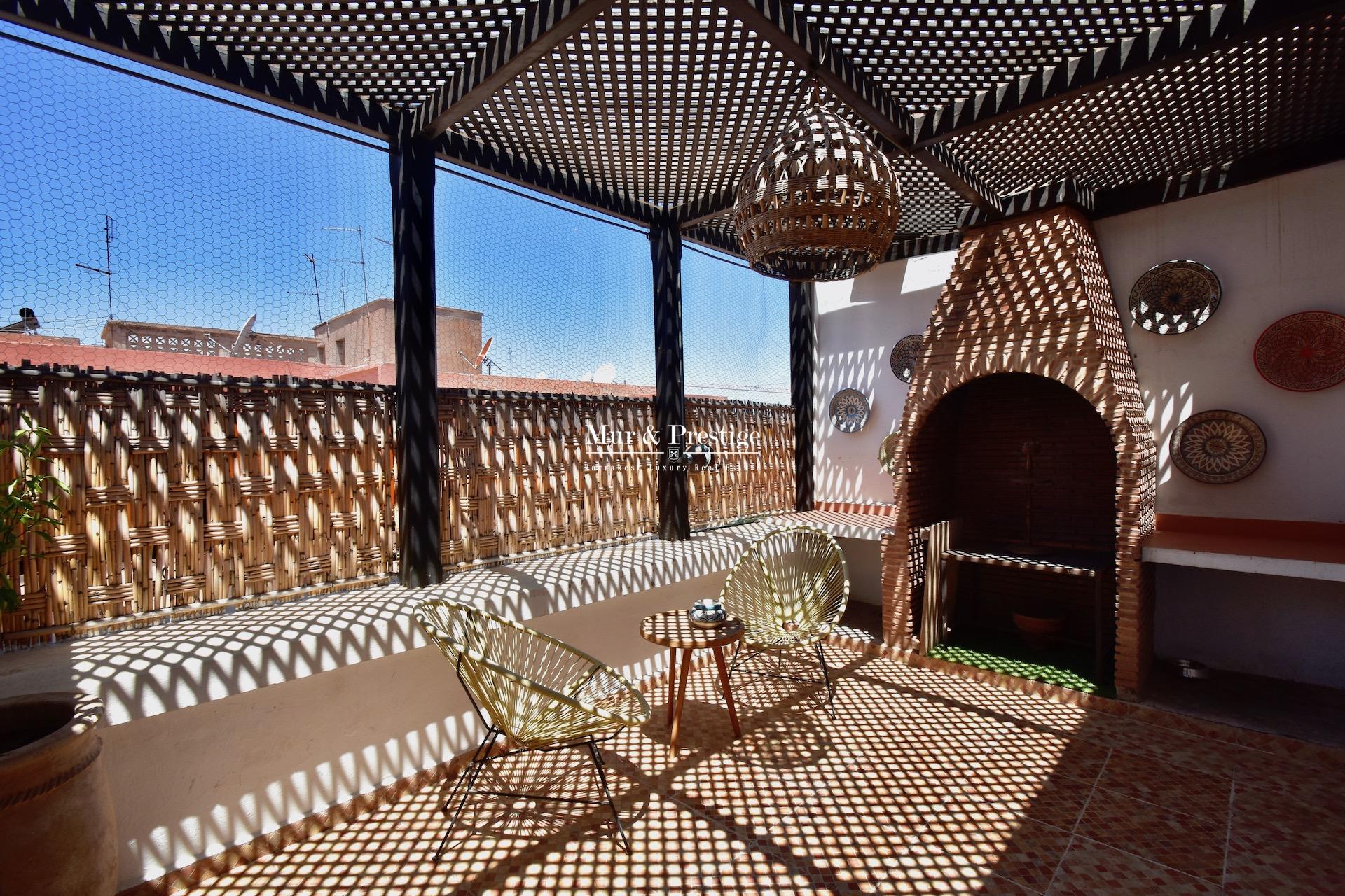 Vente appartement à Marrakech  4 chambres au cœur de Gueliz 