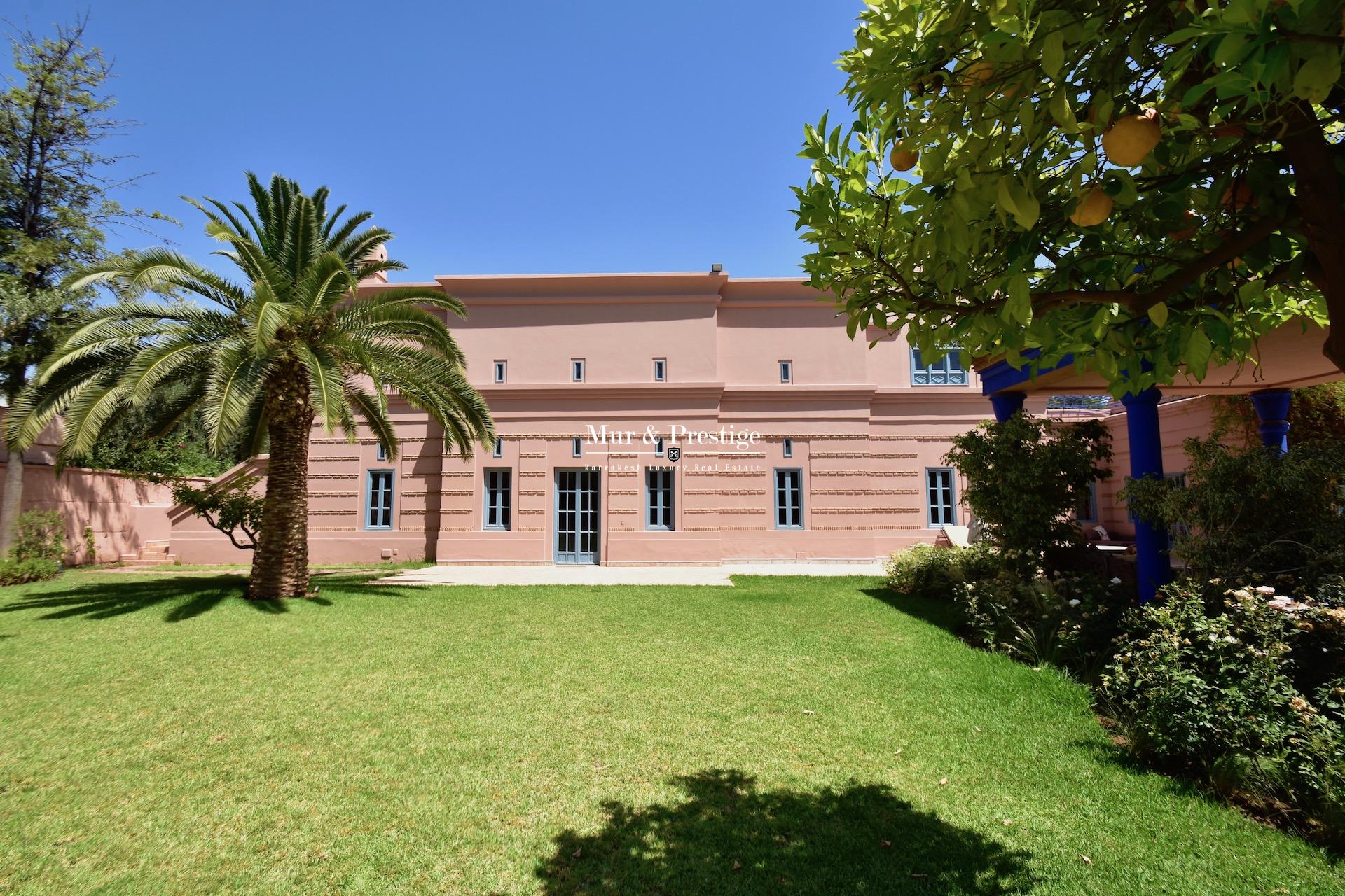 Maison de maître à vendre au golf Amelkis Marrakech - copie