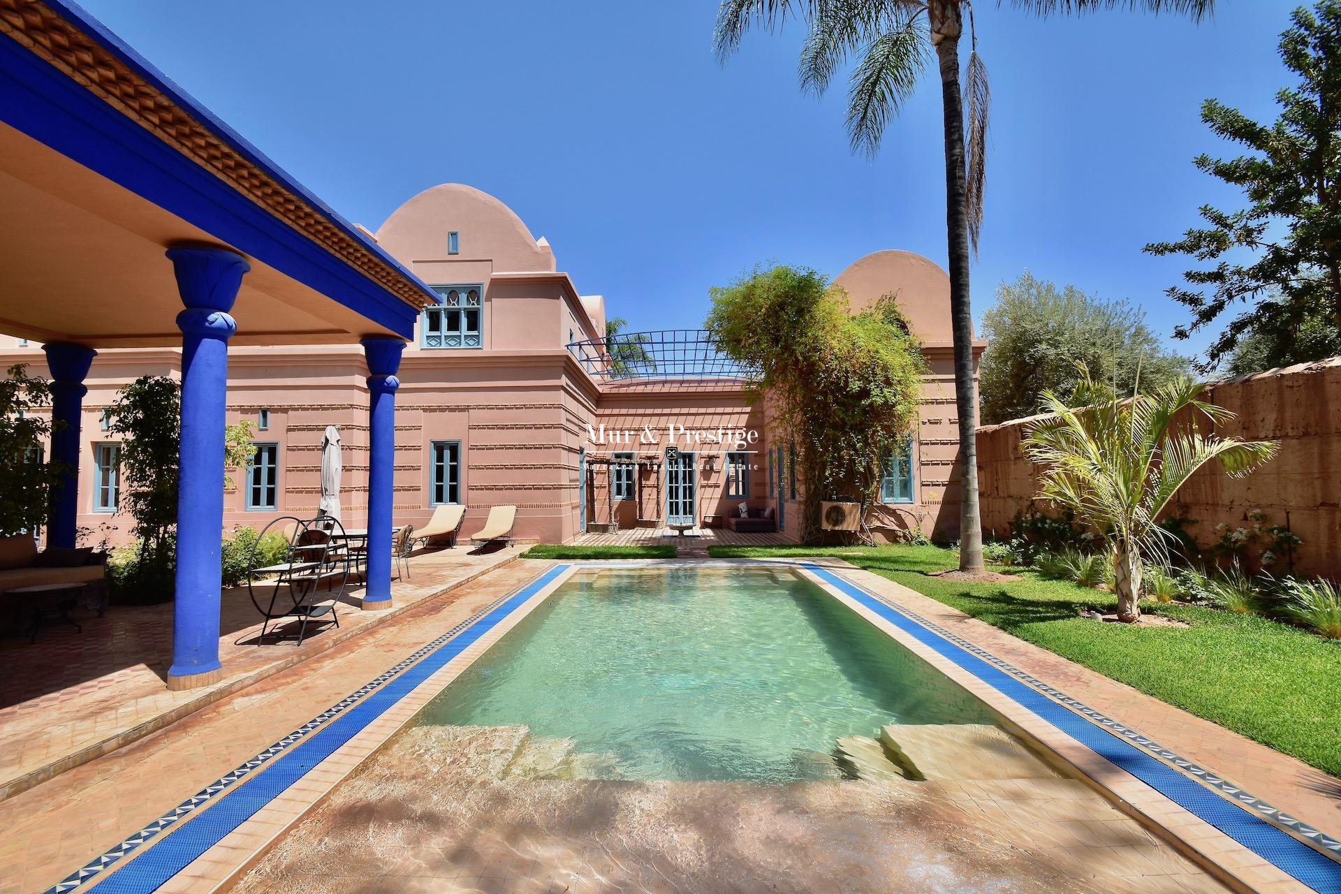 Maison de maître à vendre au golf Amelkis Marrakech - copie