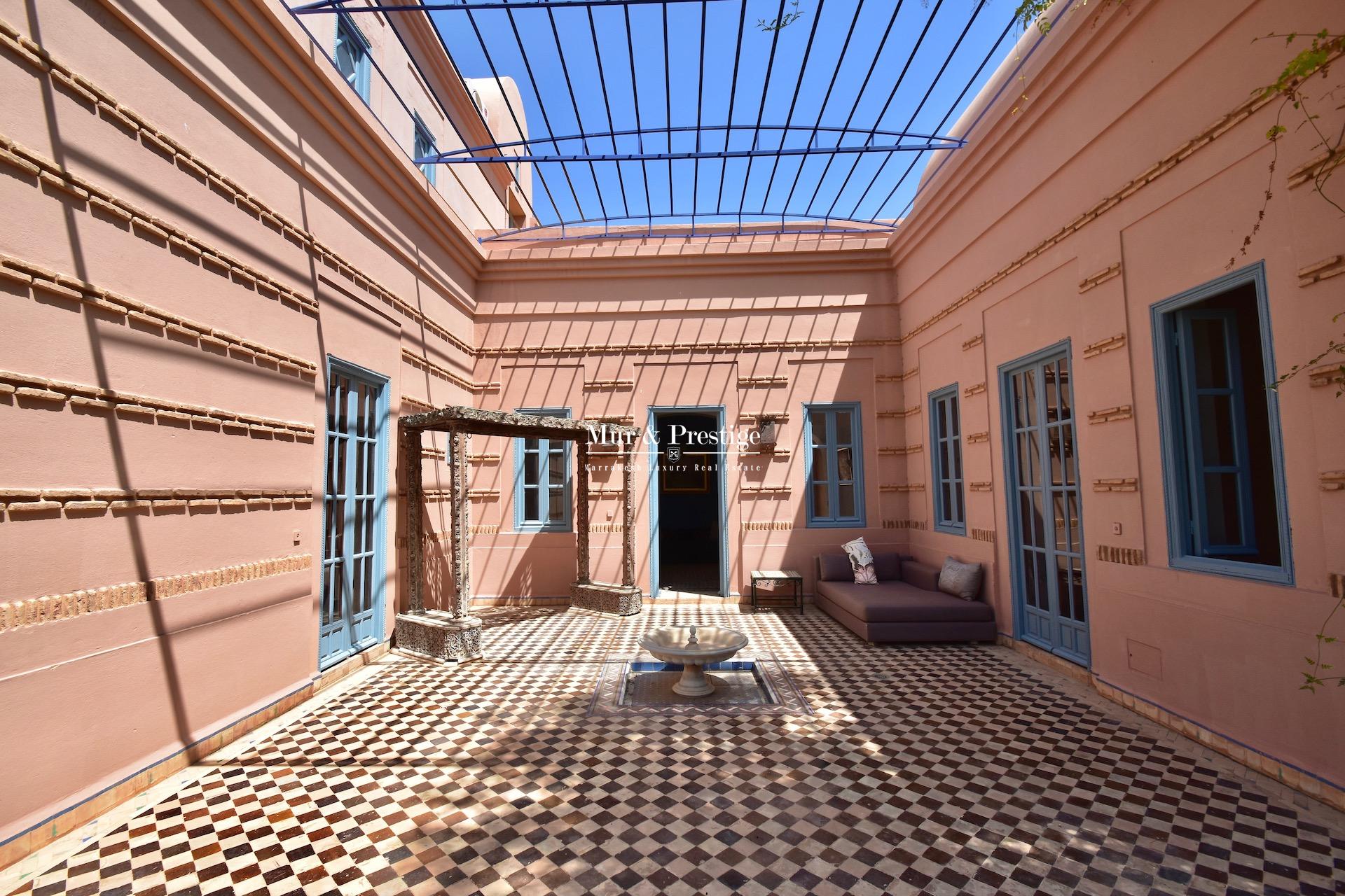 Maison de maître à vendre au golf Amelkis Marrakech - copie