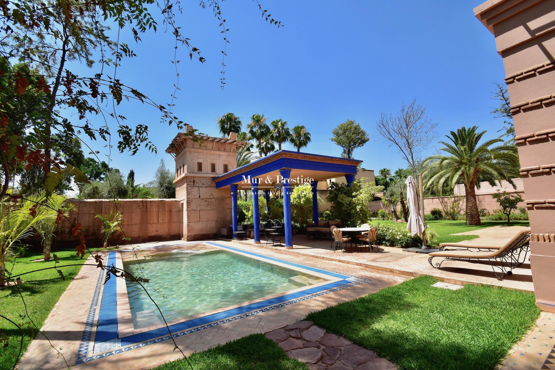 Maison de maître à vendre au golf Amelkis Marrakech - copie