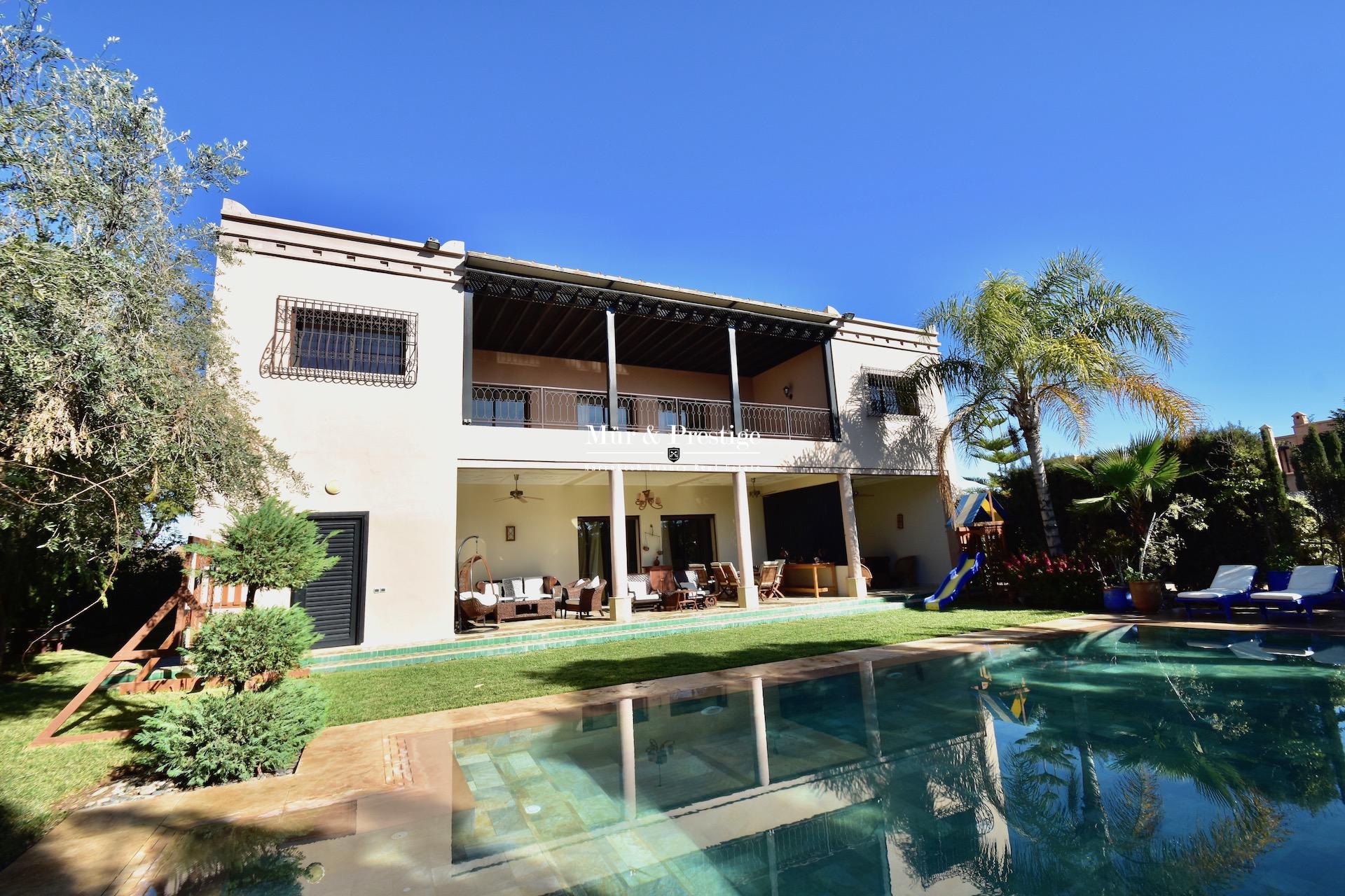 Villa en vente à Marrakech proche du Golf Amelkis