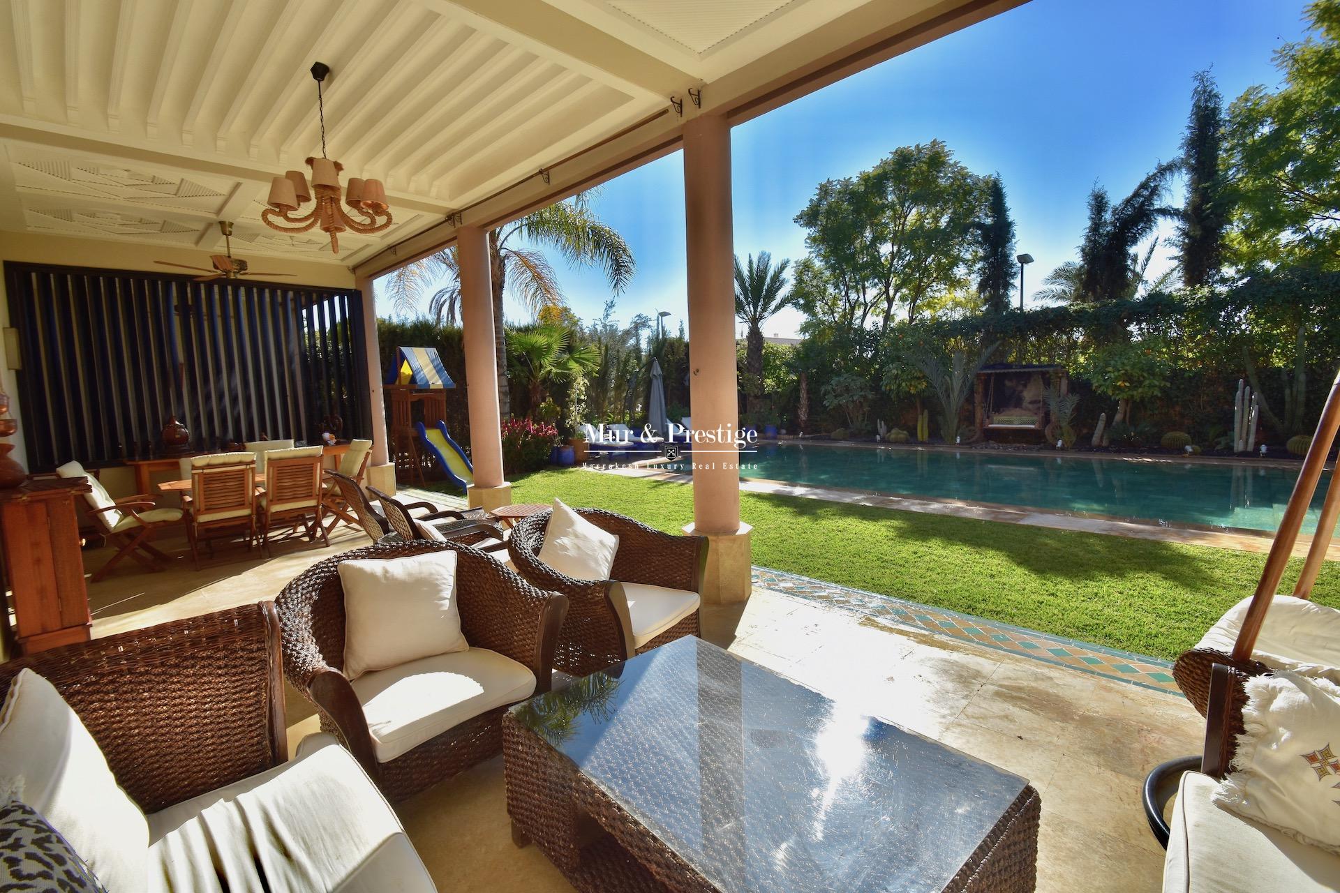 Villa en vente à Marrakech proche du Golf Amelkis