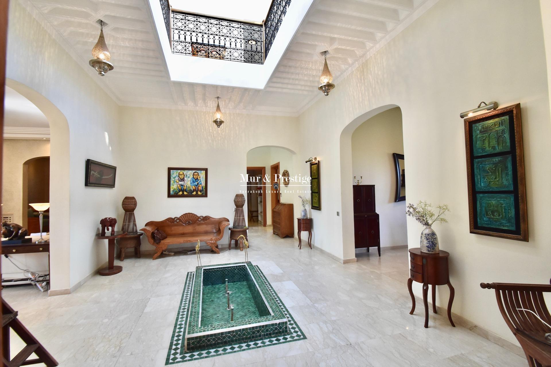 Villa en vente à Marrakech proche du Golf Amelkis