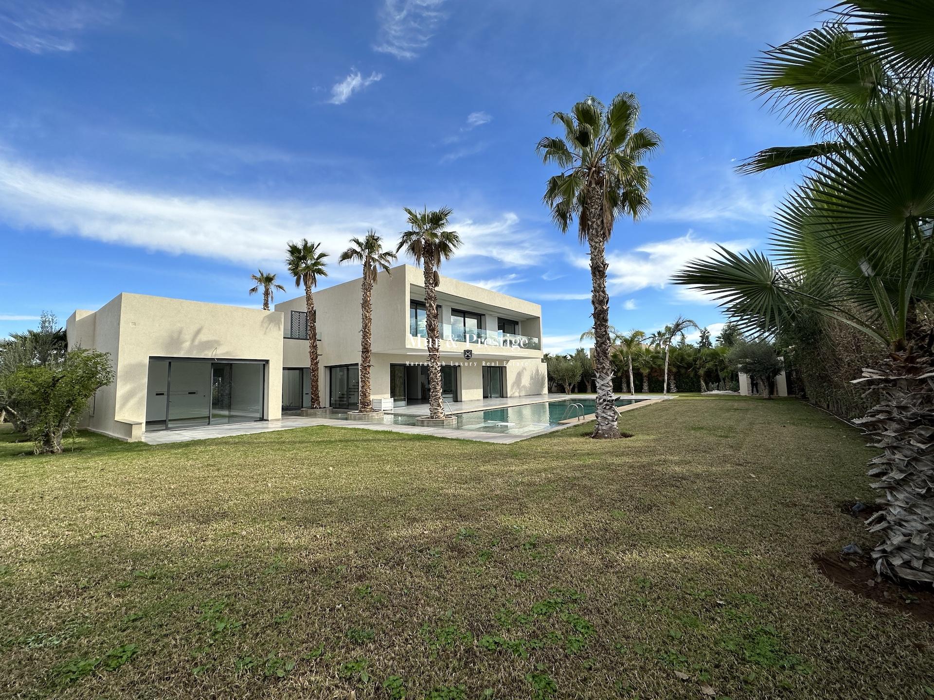 Villa Contemporaine à Vendre à  Marrakech