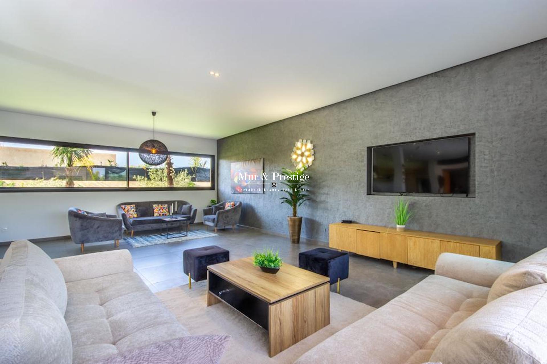 Maison moderne de plain-pied  à vendre à Marrakech