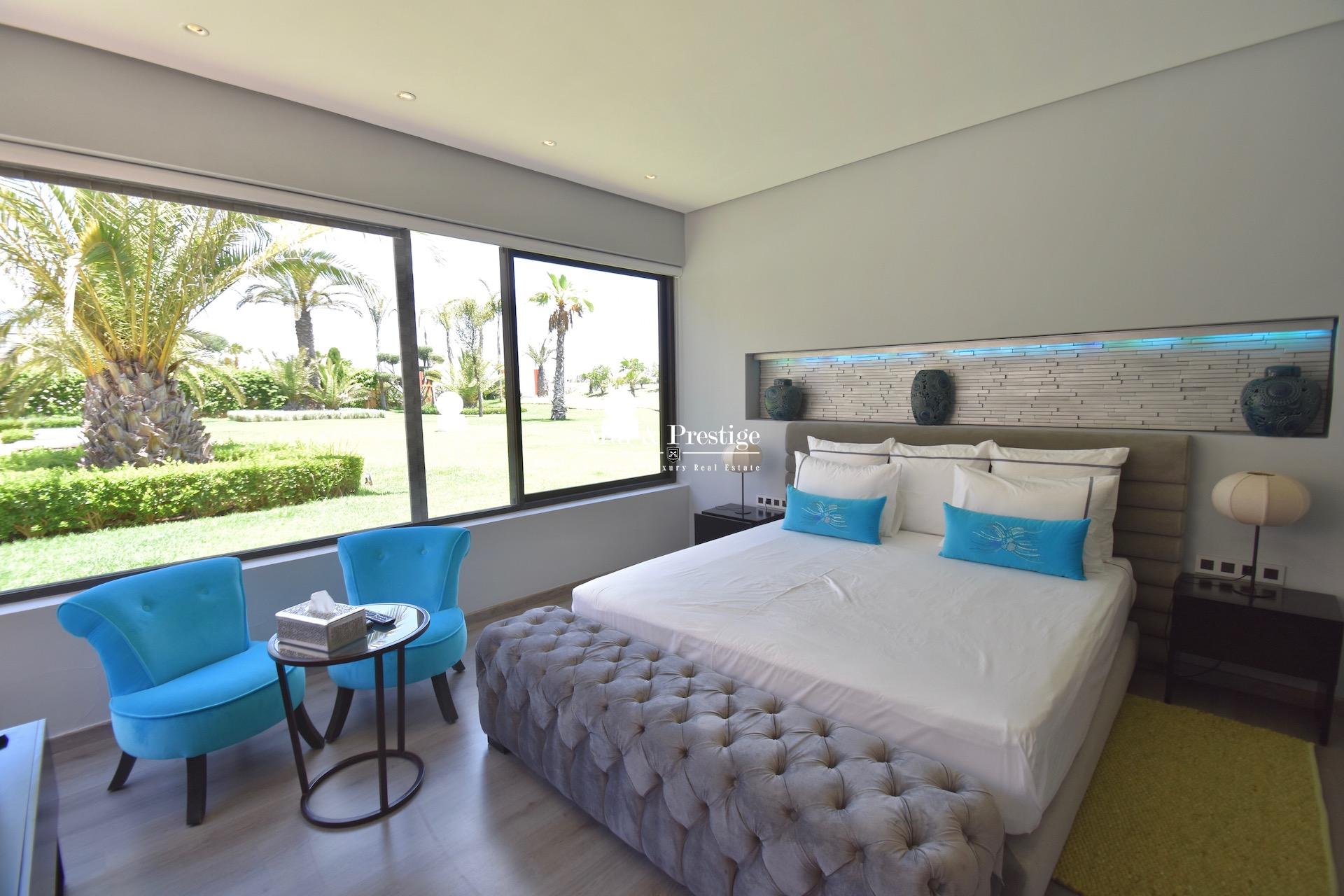 Maison moderne en vente sur le golf de Amelkis à Marrakech