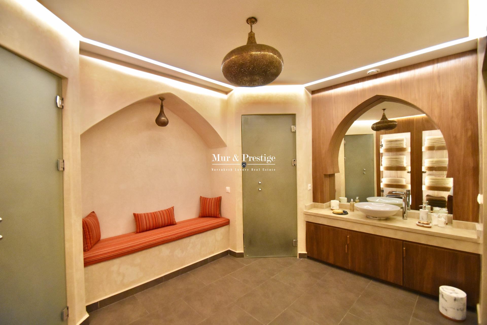 Maison moderne en vente sur le golf de Amelkis à Marrakech