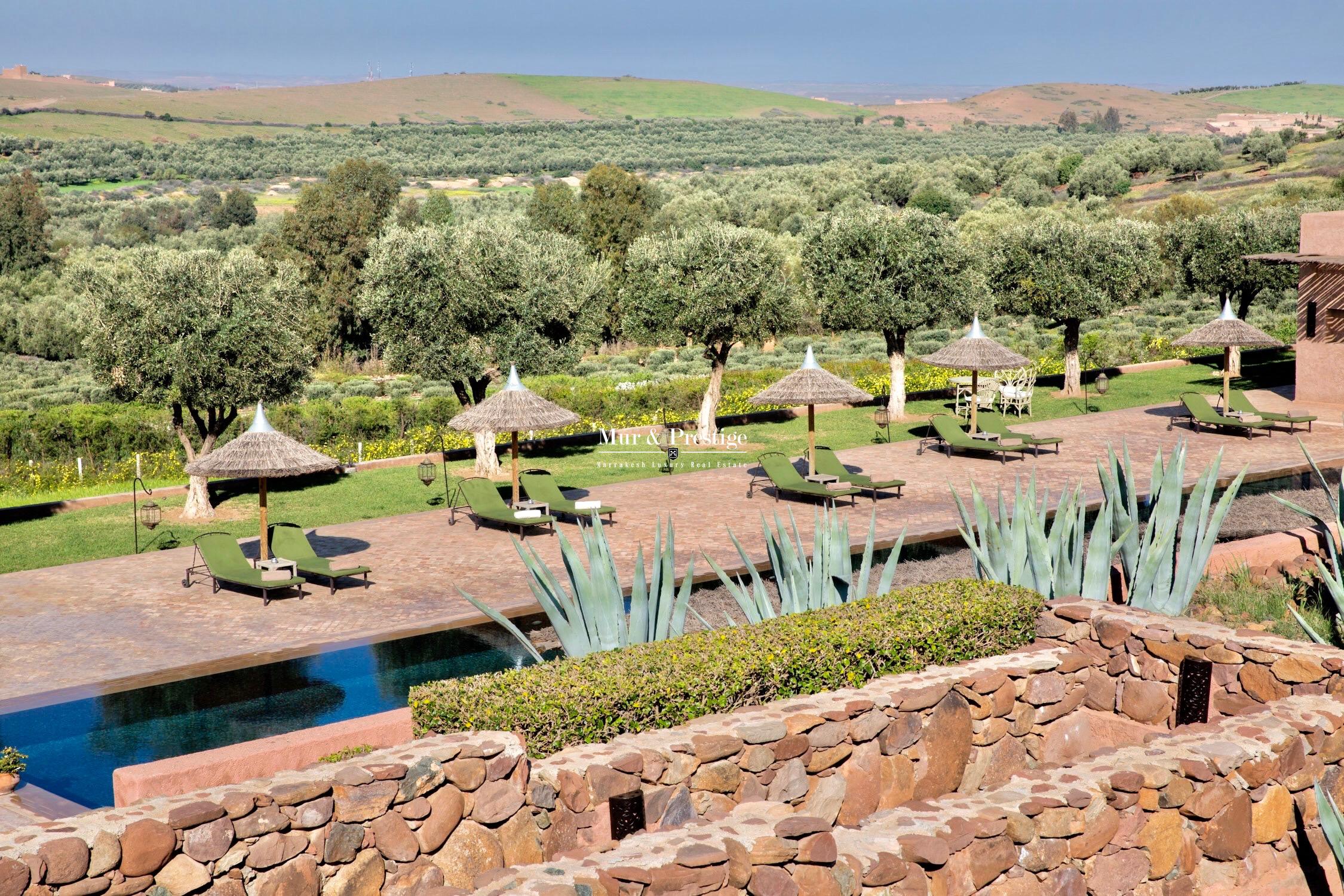 Agence immobilière à Marrakech –  Hôtel haut de gamme à vendre
