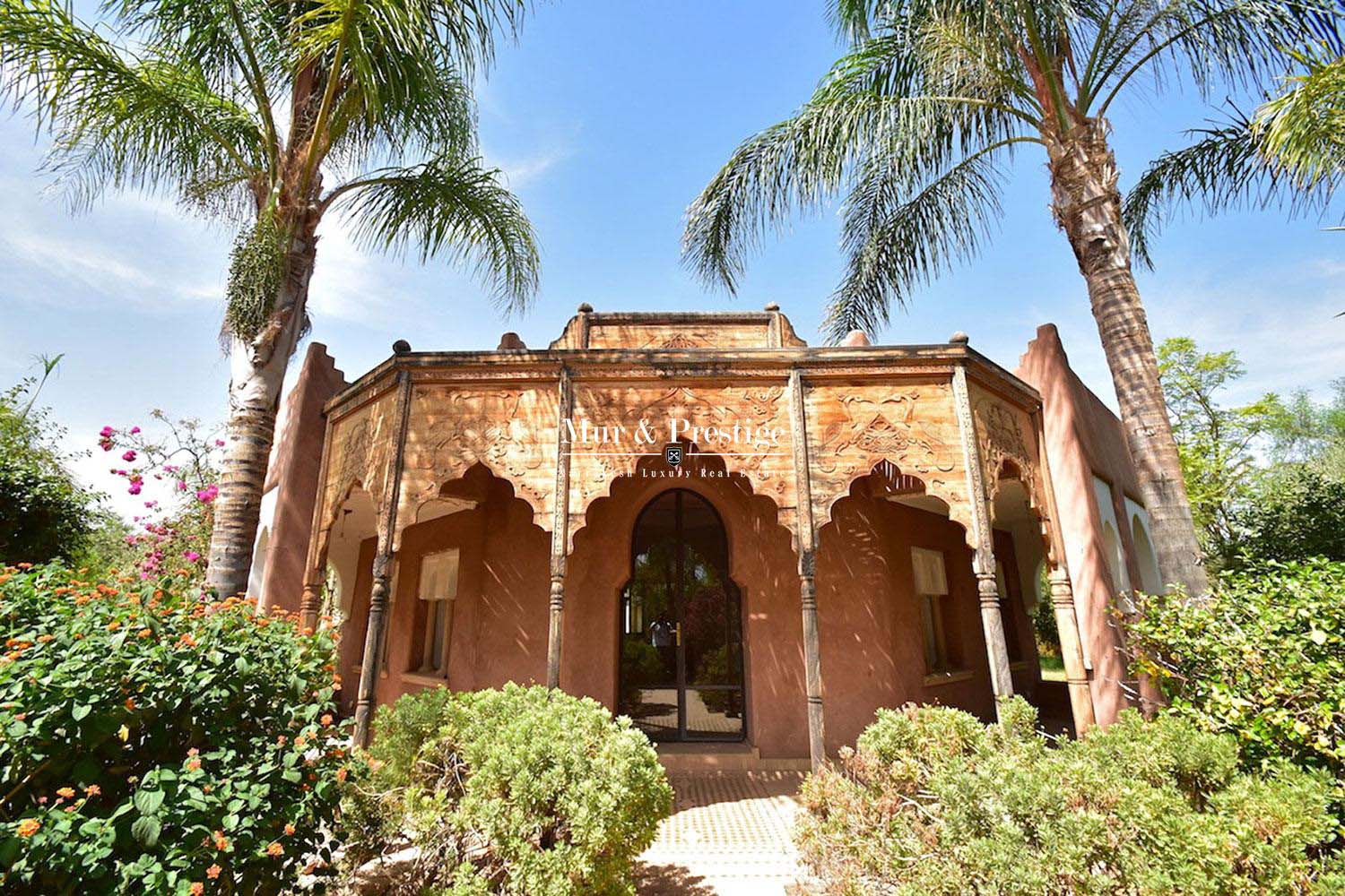 Villa avec cachet en vente sur la route d’Amizmiz