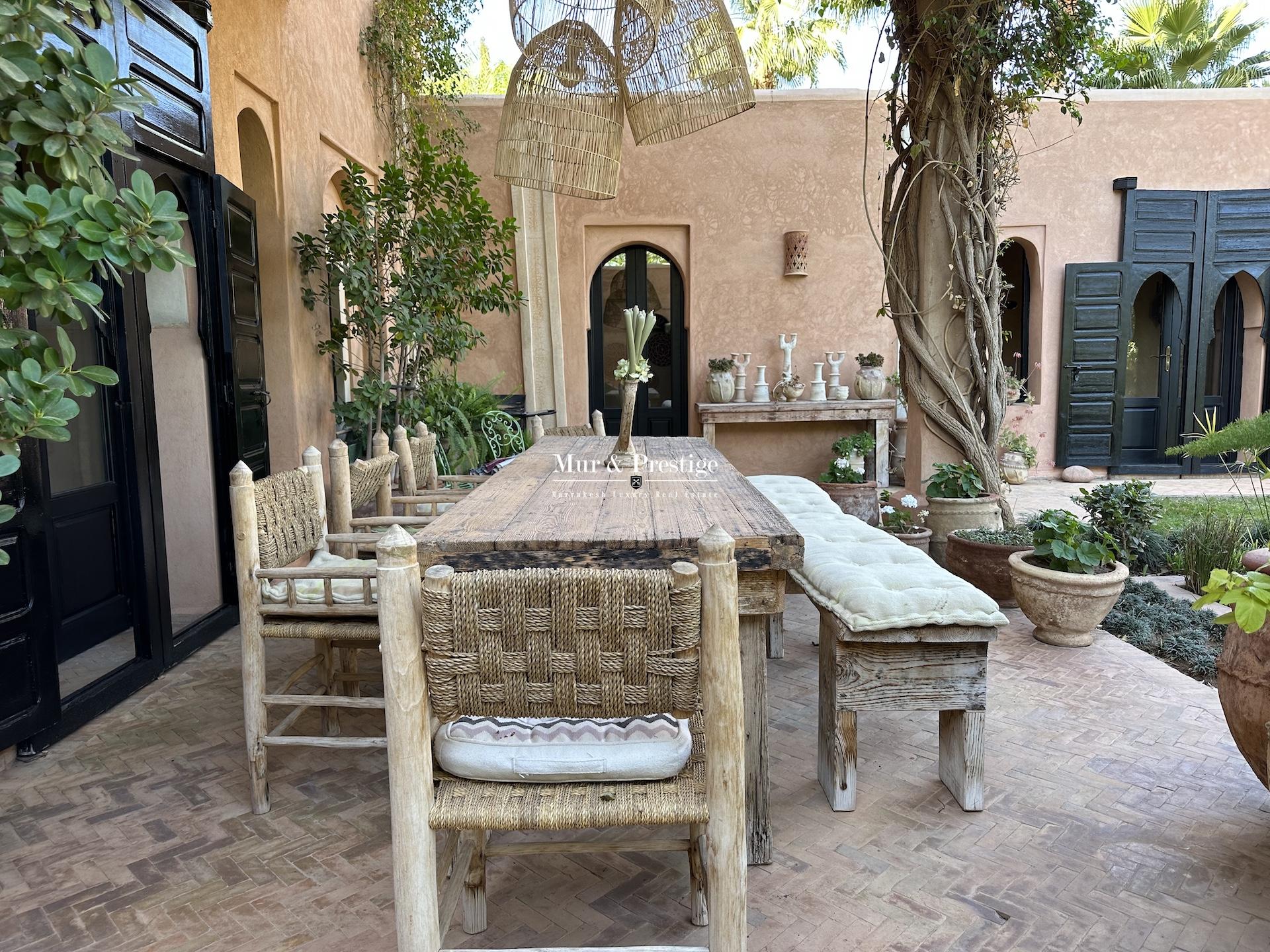 Maison esprit Beldi Chic à vendre à Marrakech