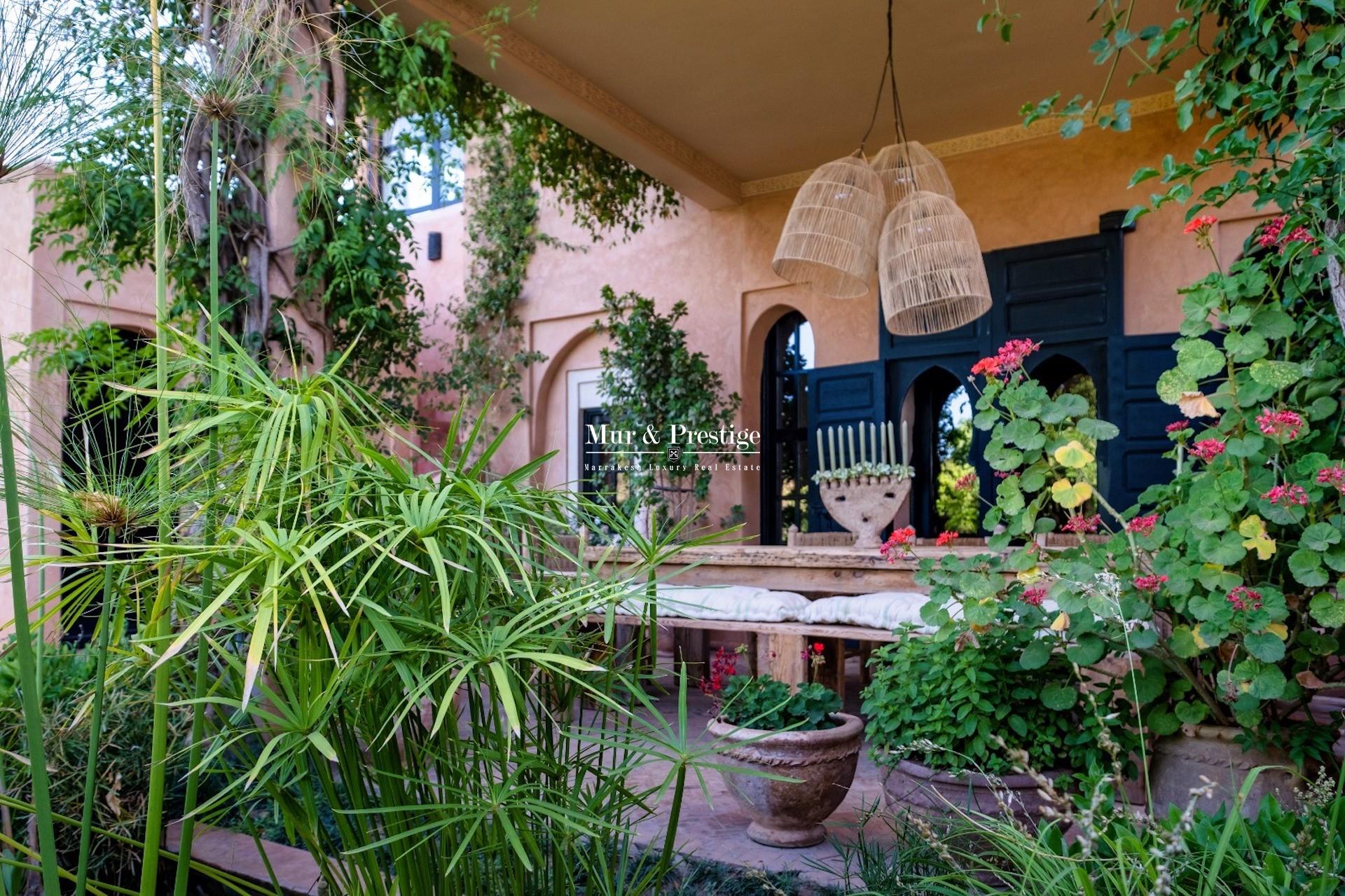 Maison esprit Beldi Chic à vendre à Marrakech