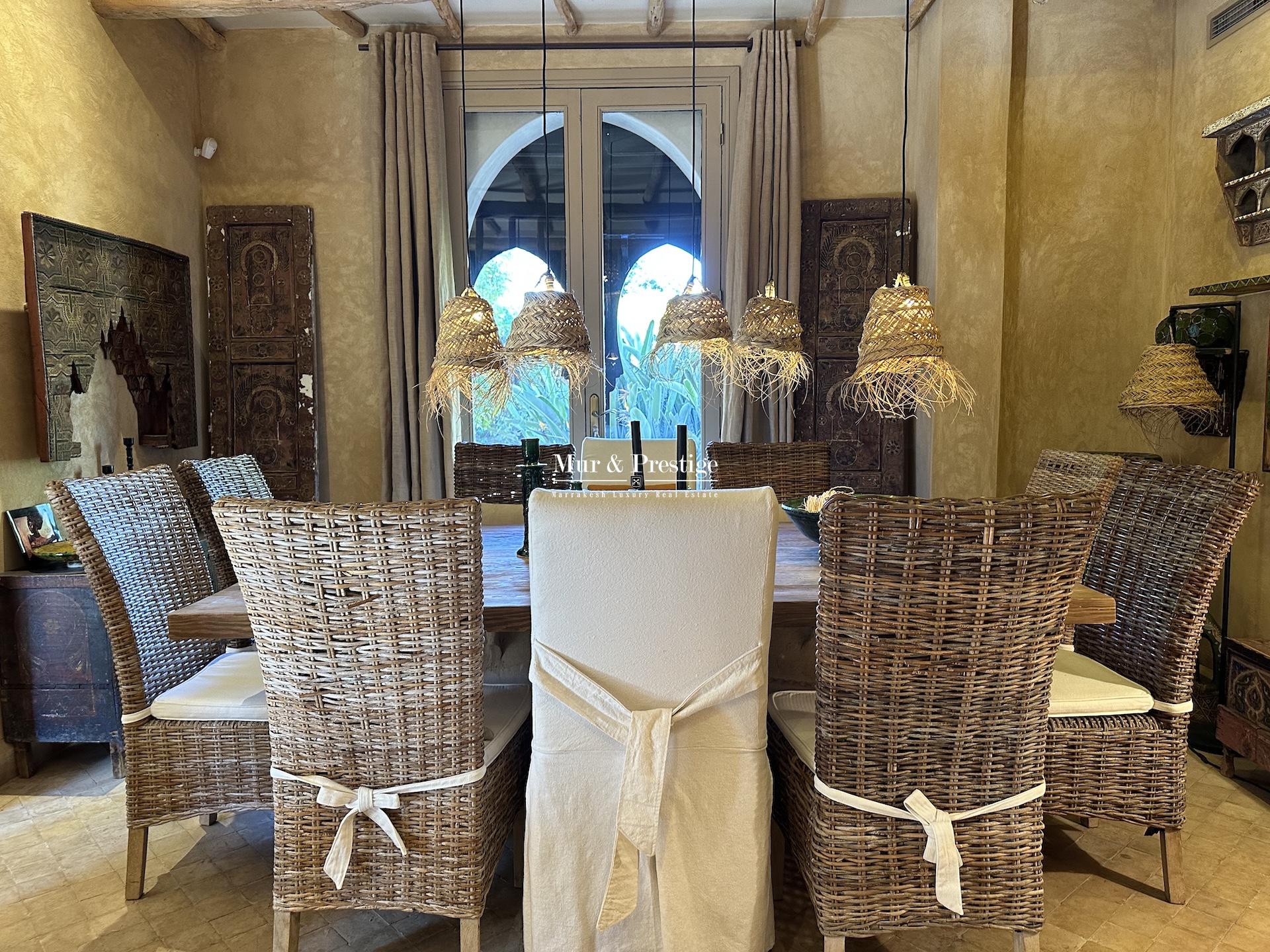 Maison esprit Beldi Chic à vendre à Marrakech