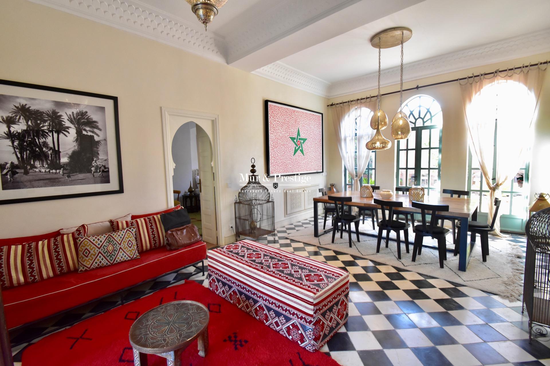 Villa Charles Boccara en vente à Marrakech
