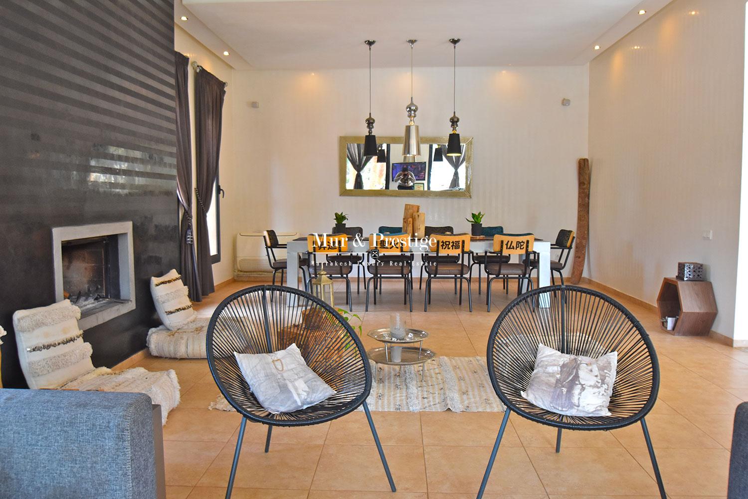 Villa contemporaine a vendre a Marrakech