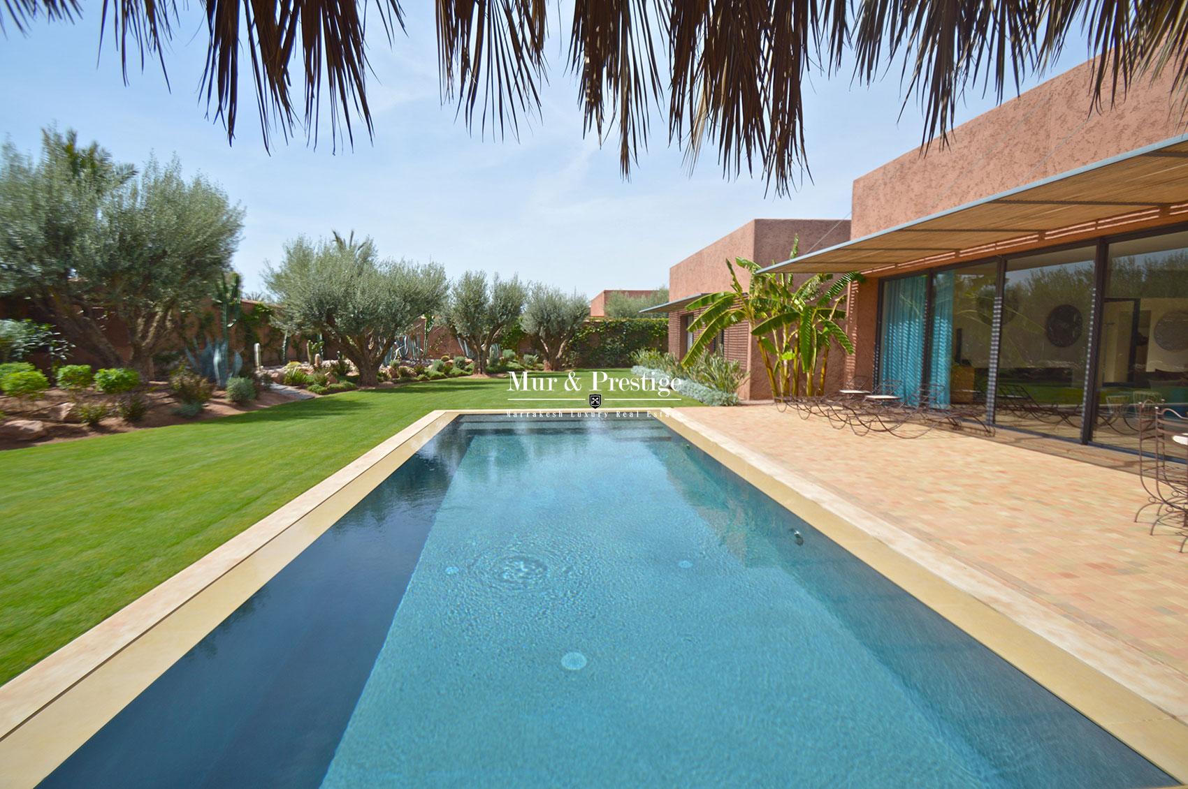 Villa contemporaine sur golf à Marrakech