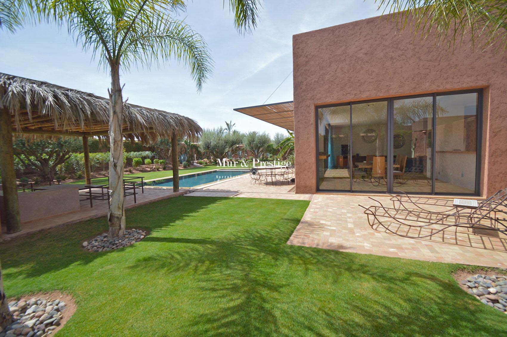 Villa contemporaine sur golf à Marrakech