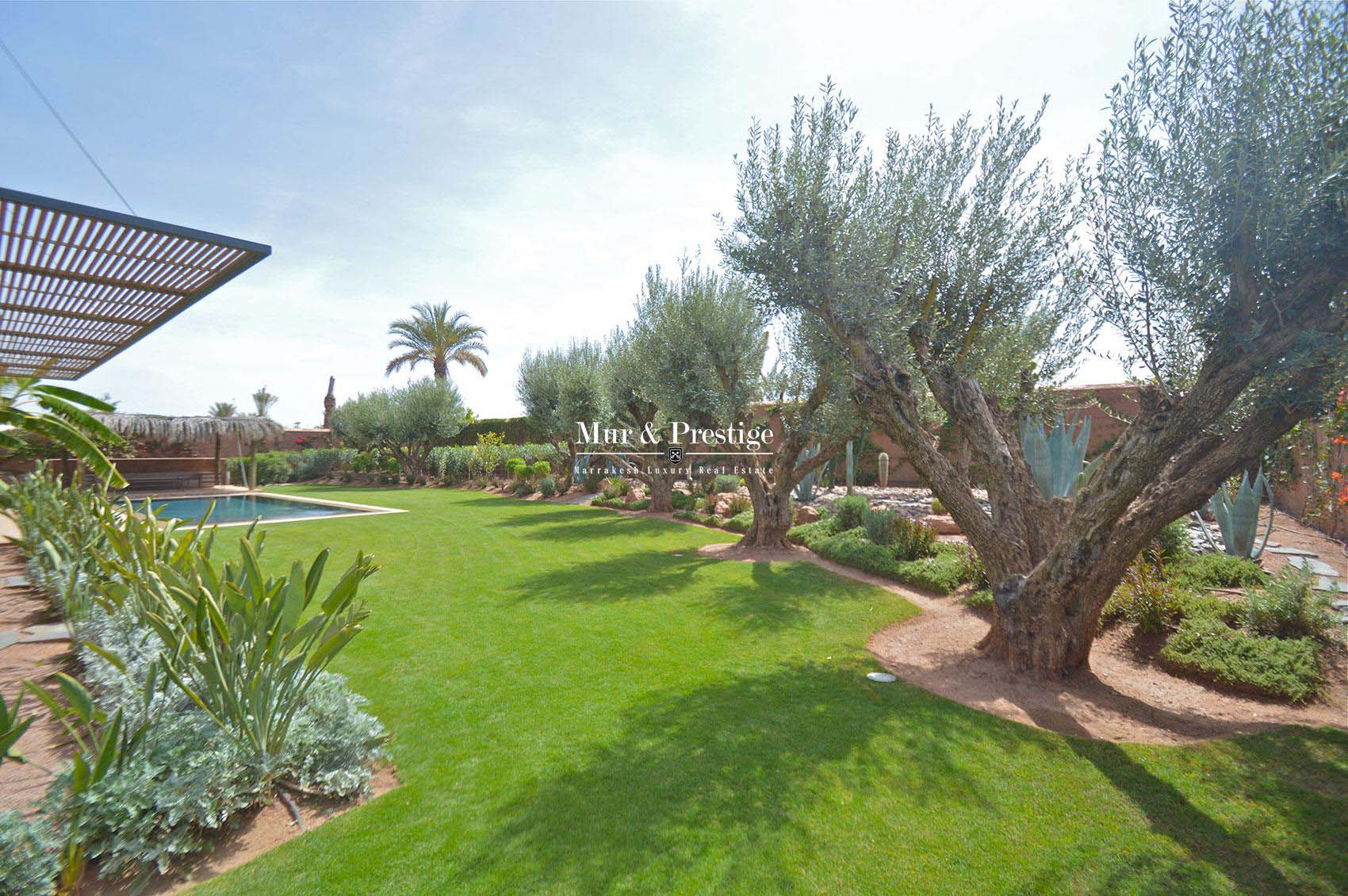 Villa contemporaine sur golf à Marrakech