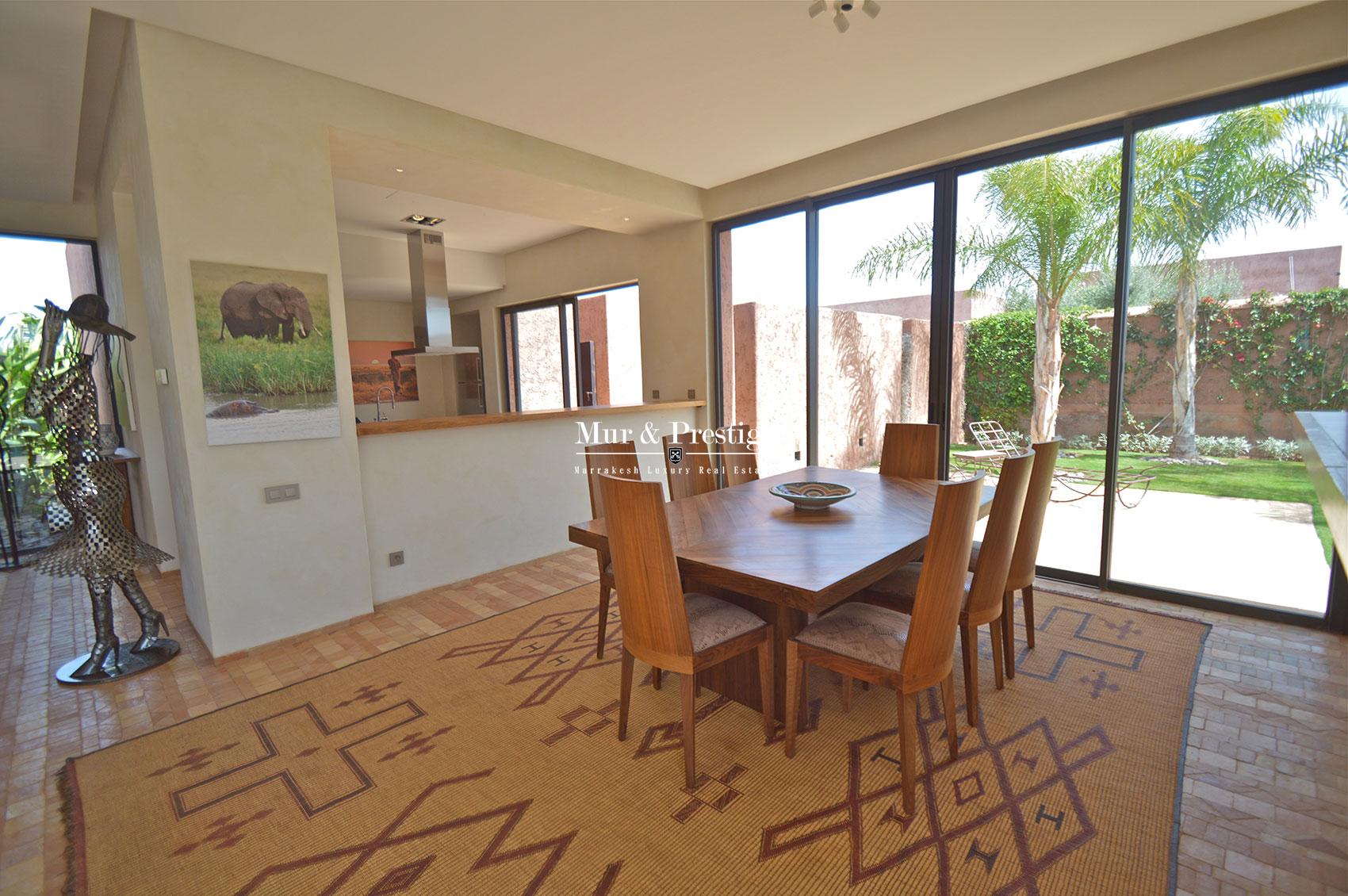 Villa contemporaine sur golf à Marrakech