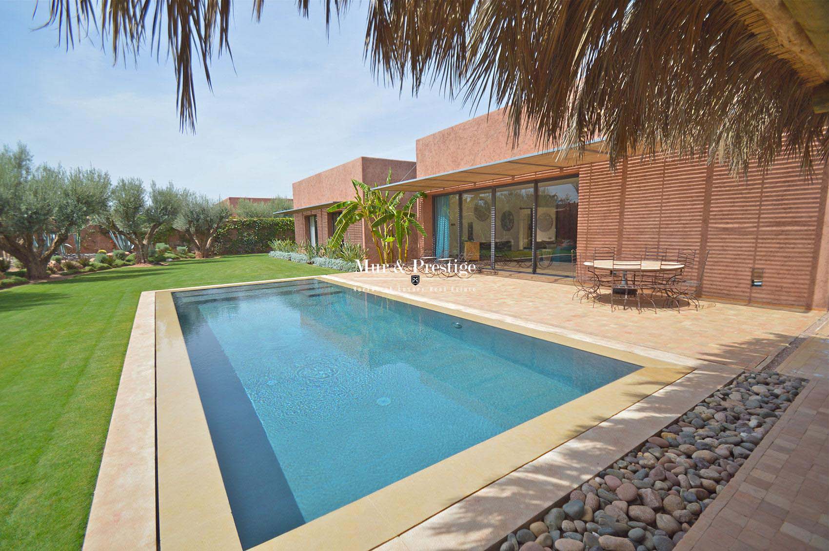 Villa contemporaine sur golf à Marrakech