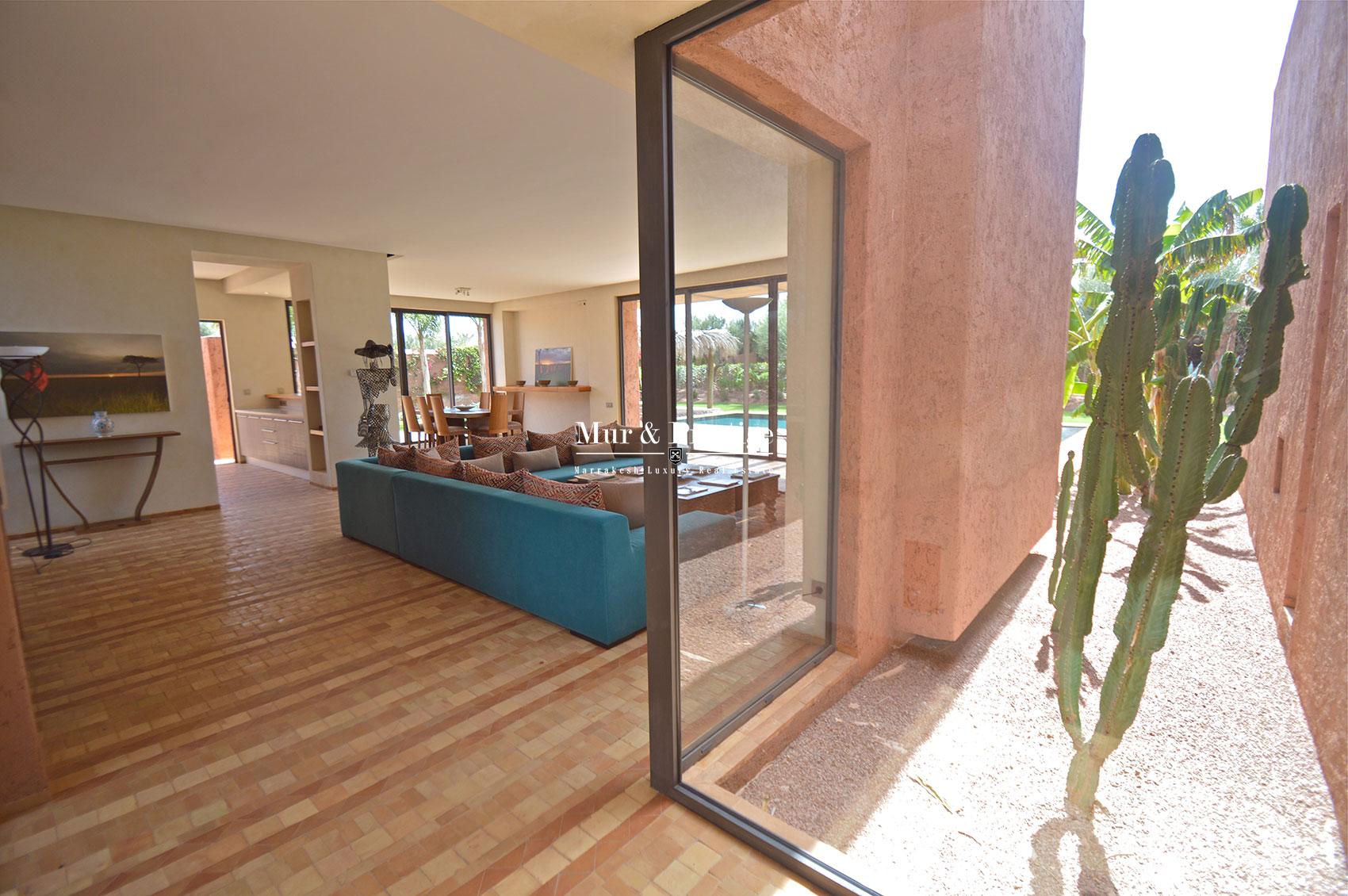 Villa contemporaine sur golf à Marrakech