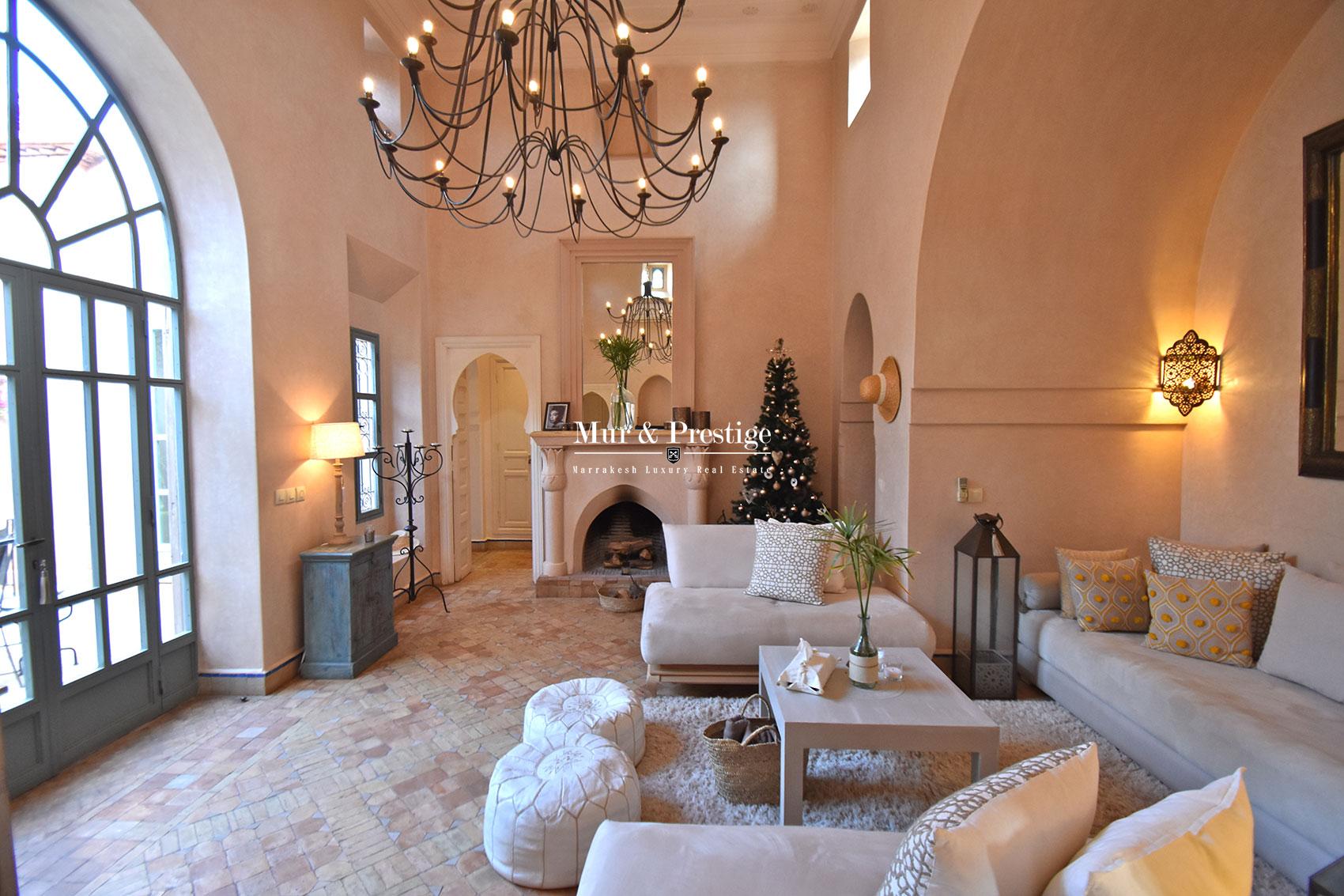 Villa de charme a vendre a Marrakech