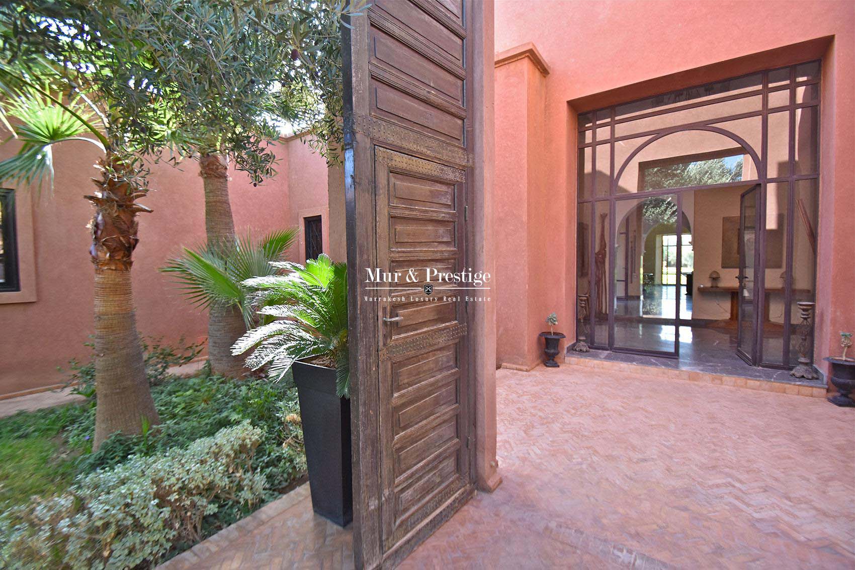 Villa d’exception en vente a Marrakech