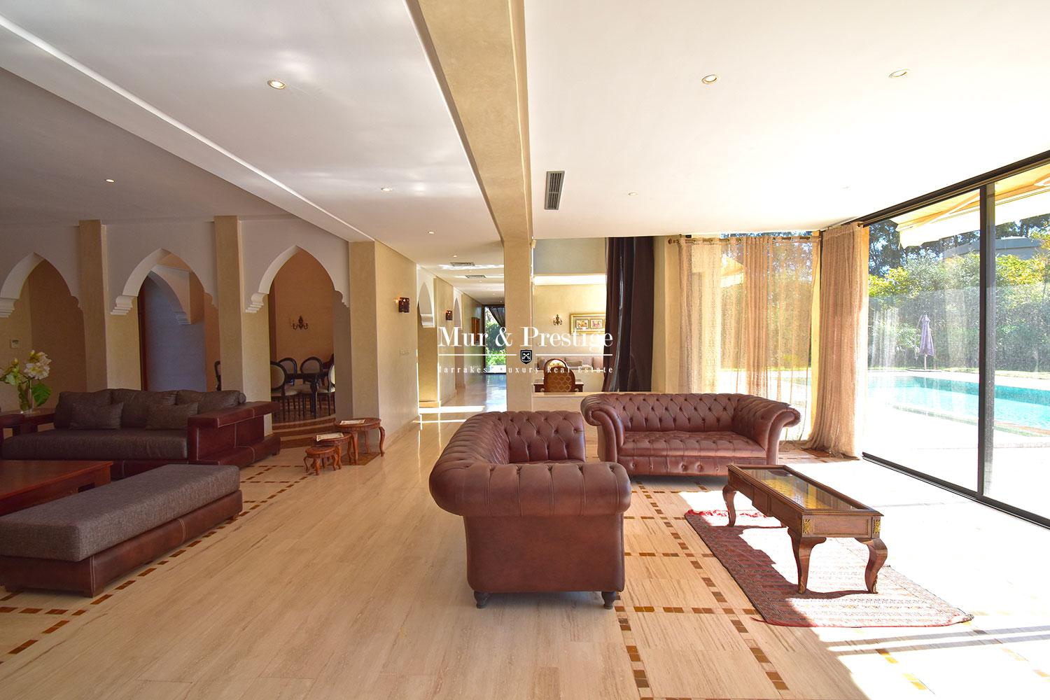 magnifique villa en vente à Marrakech