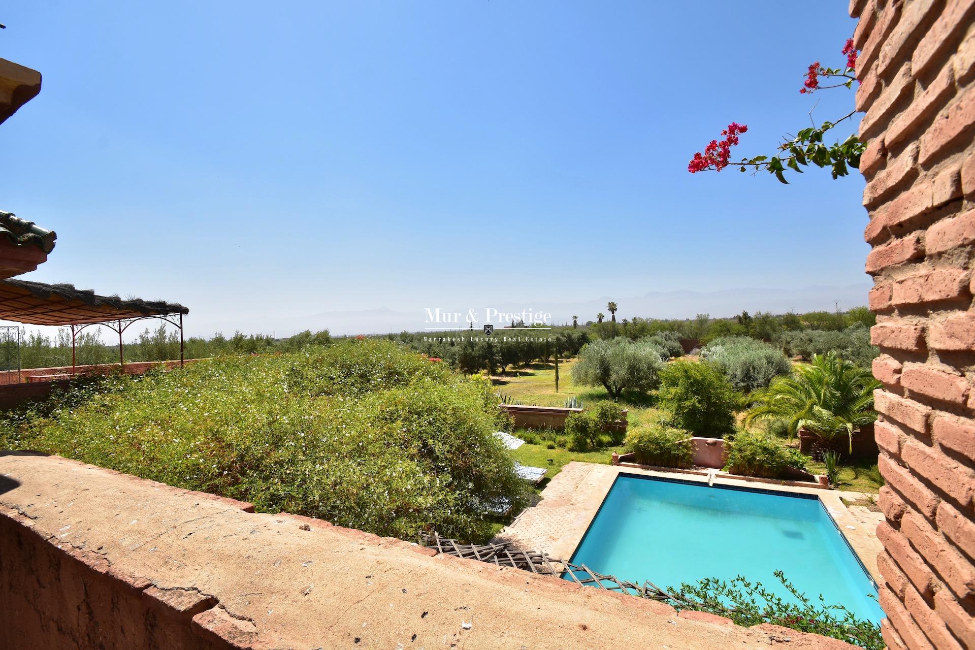 Maison coup de cœur des années 60 à vendre à Marrakech