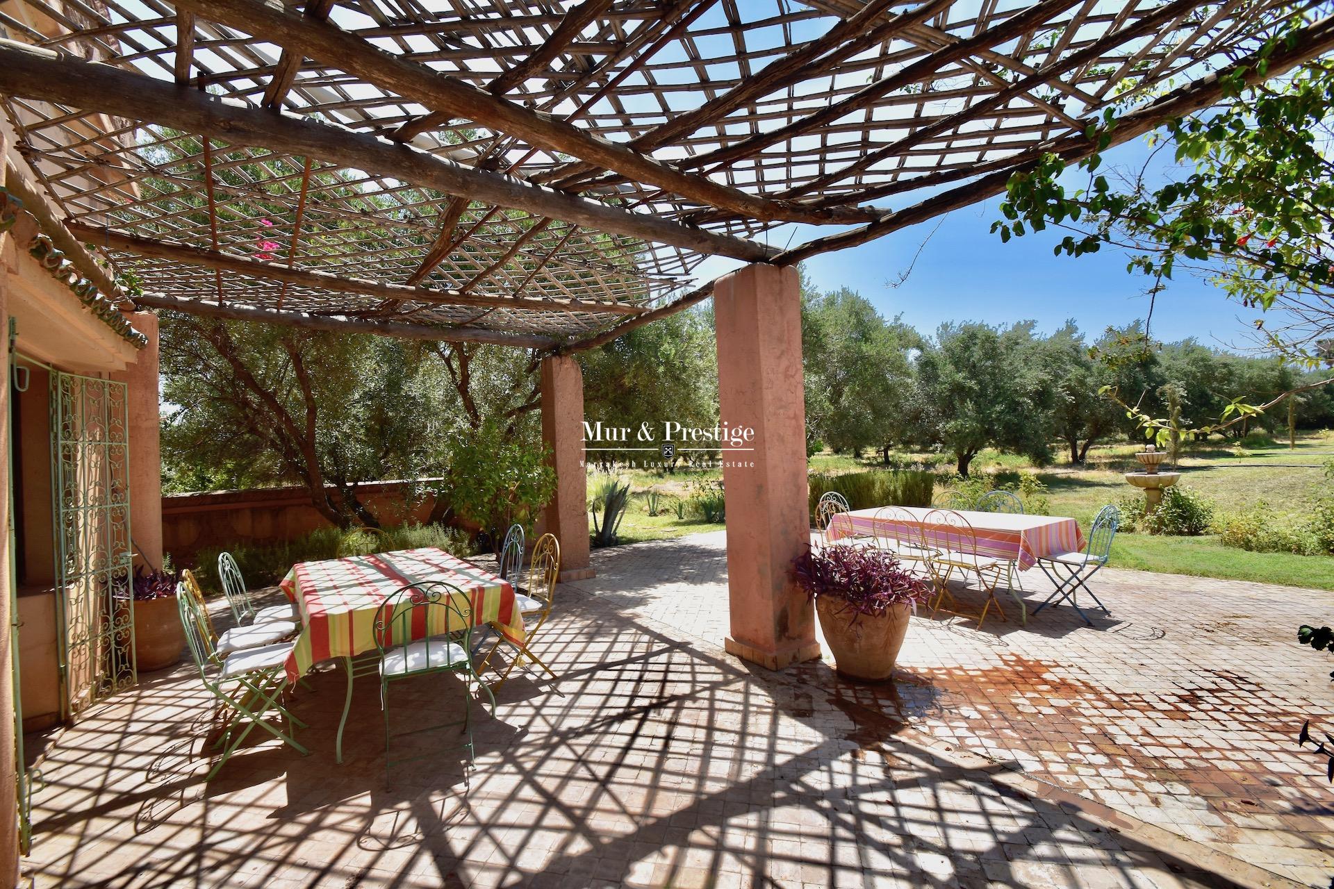 Maison coup de cœur des années 60 à vendre à Marrakech