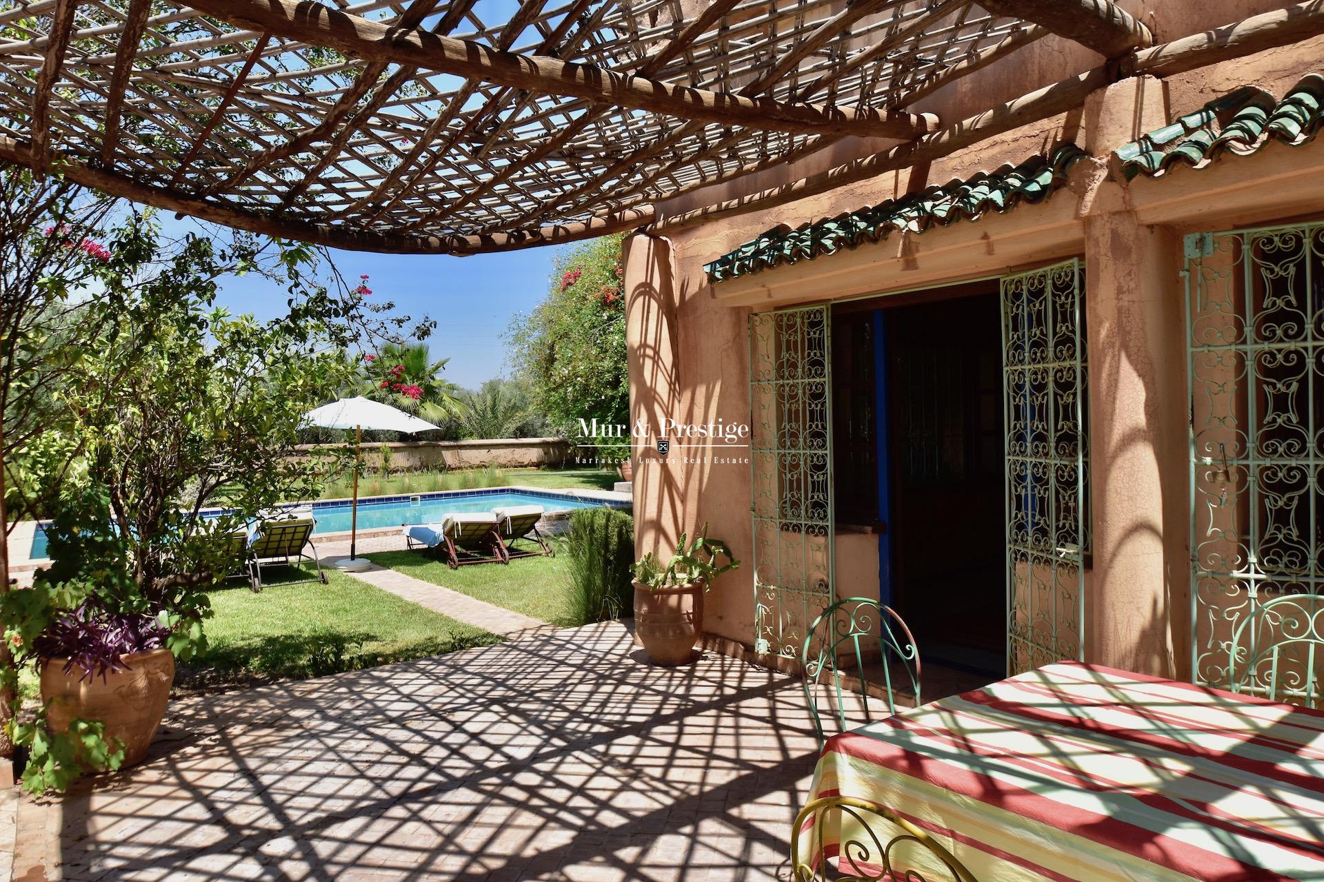 Maison coup de cœur des années 60 à vendre à Marrakech