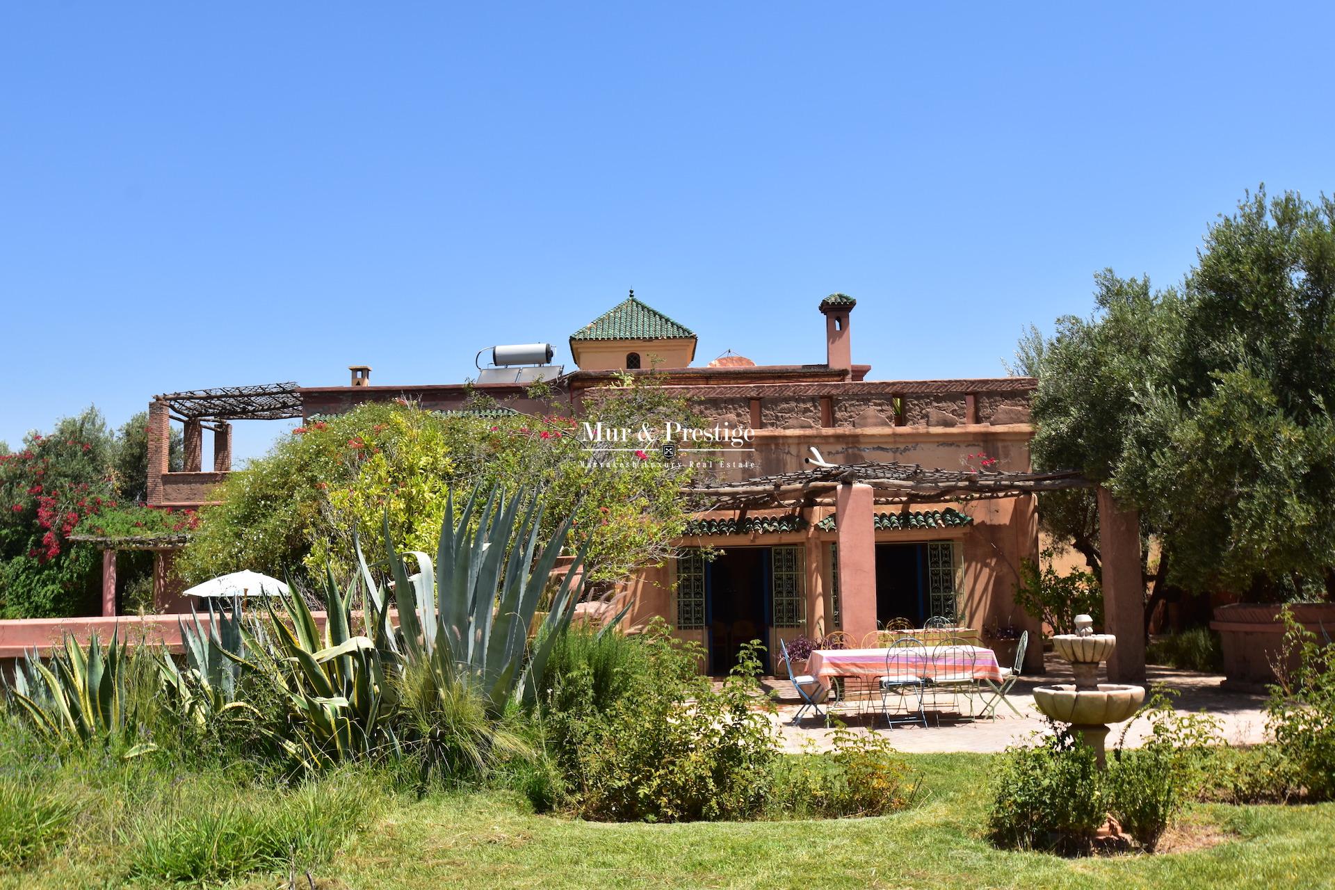 Maison coup de cœur des années 60 à vendre à Marrakech