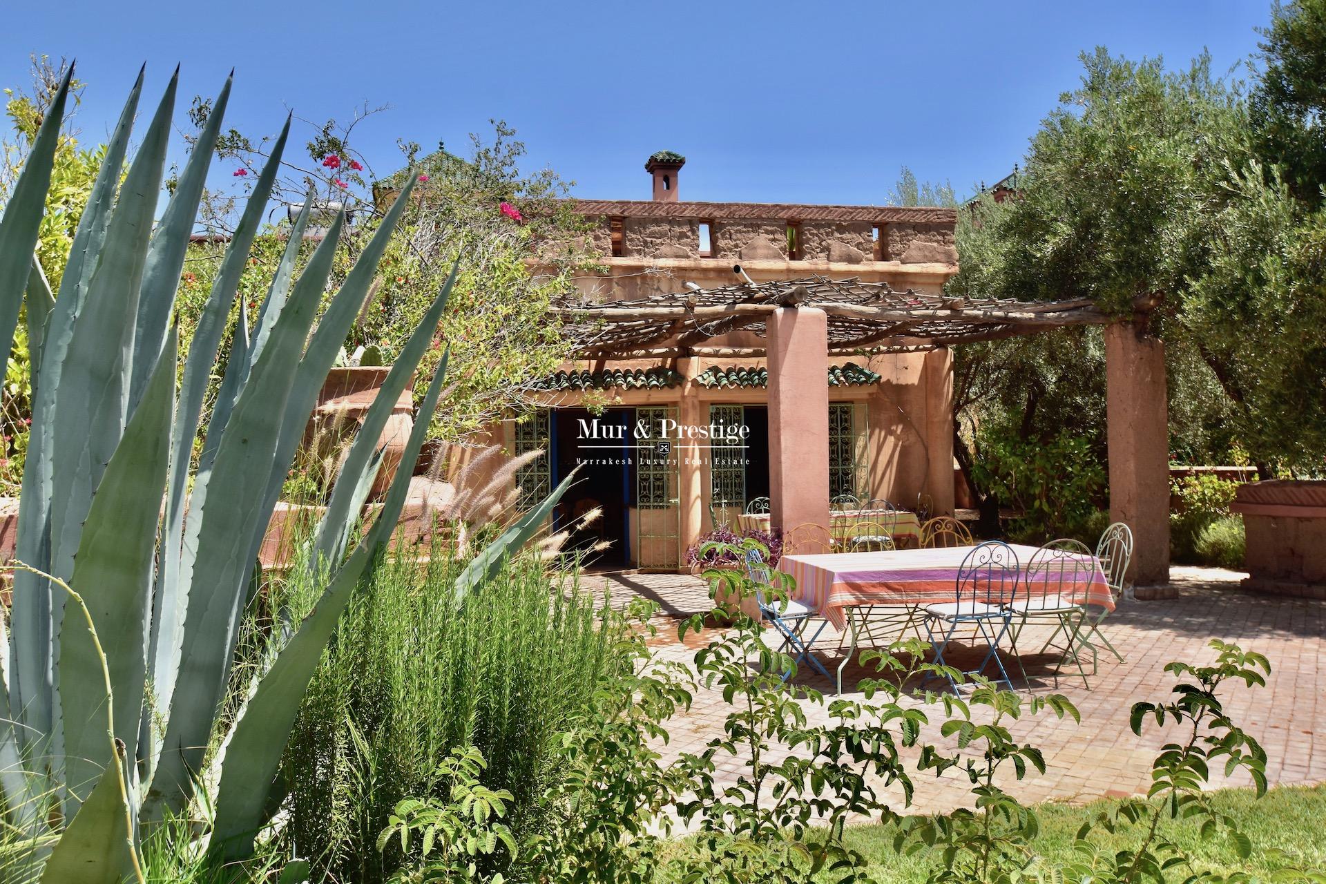 Maison coup de cœur des années 60 à vendre à Marrakech