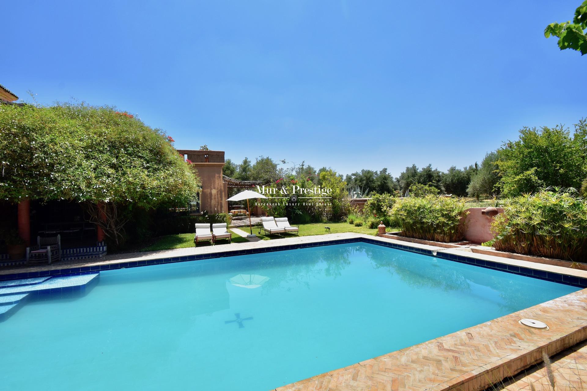 Maison coup de cœur des années 60 à vendre à Marrakech