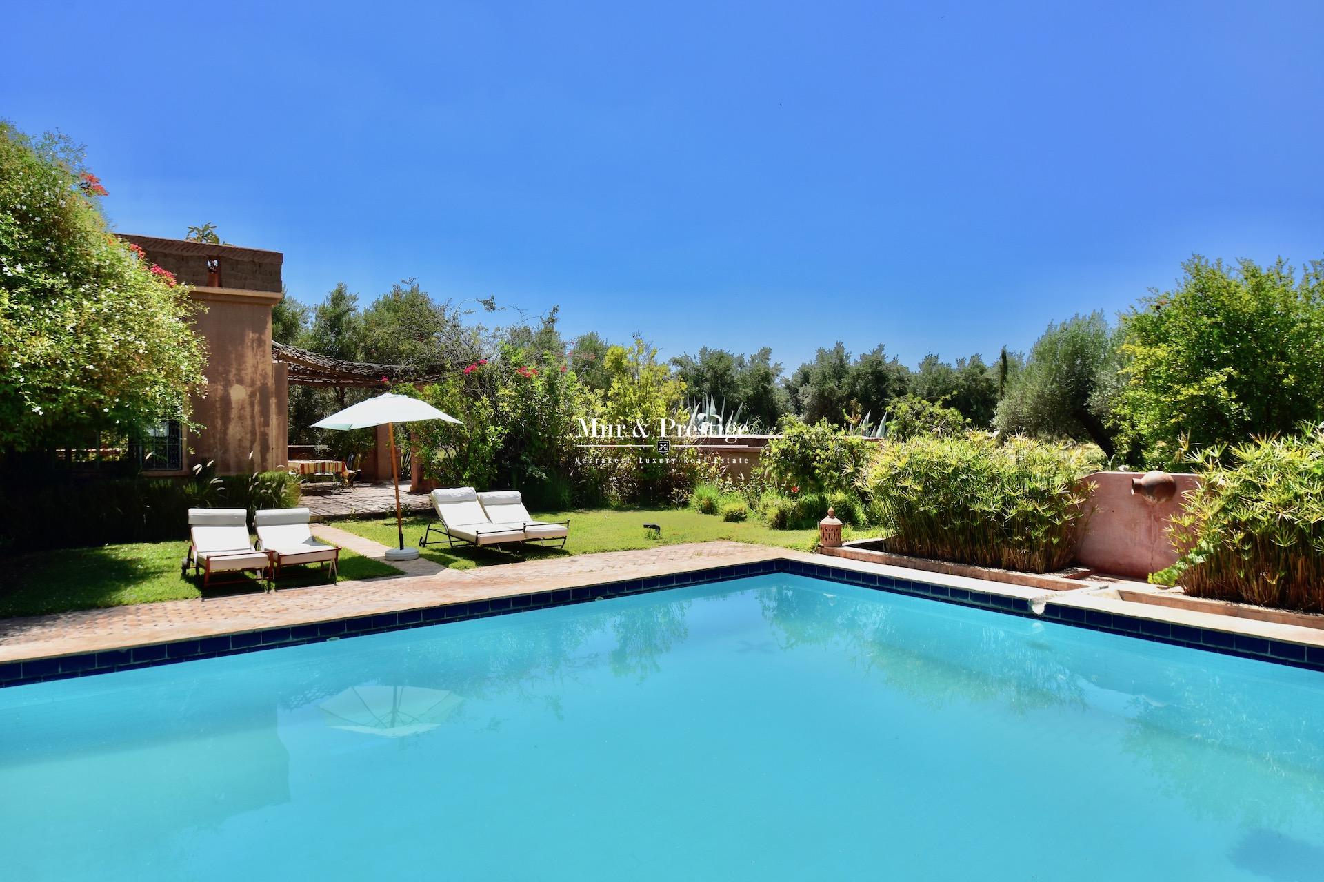 Maison coup de cœur des années 60 à vendre à Marrakech