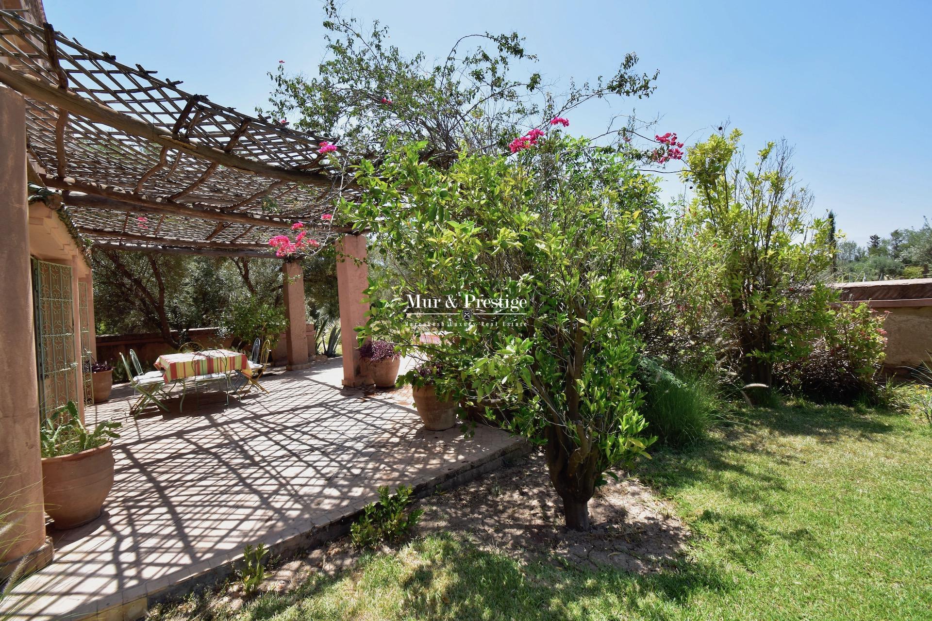 Maison coup de cœur des années 60 à vendre à Marrakech