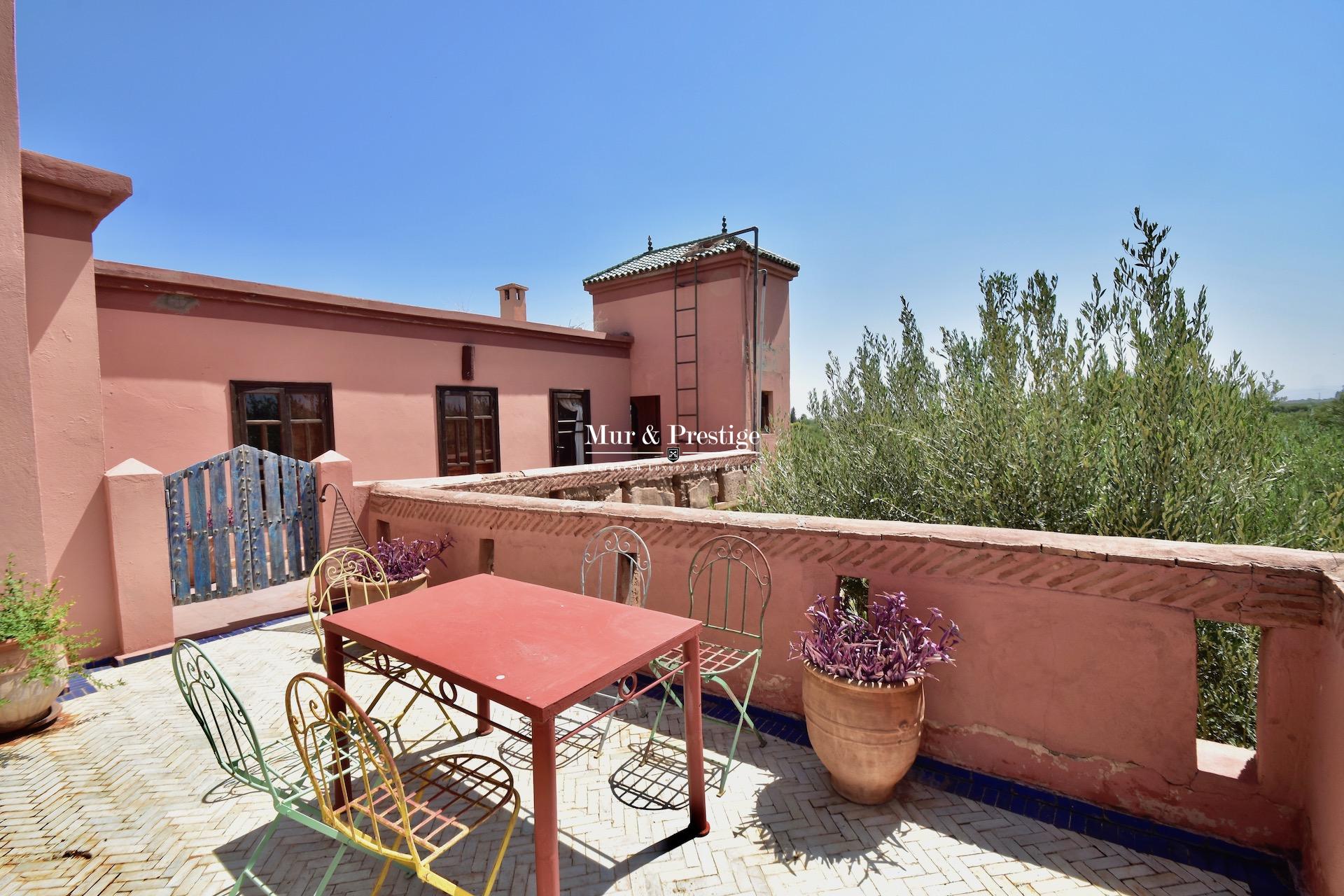 Maison coup de cœur des années 60 à vendre à Marrakech