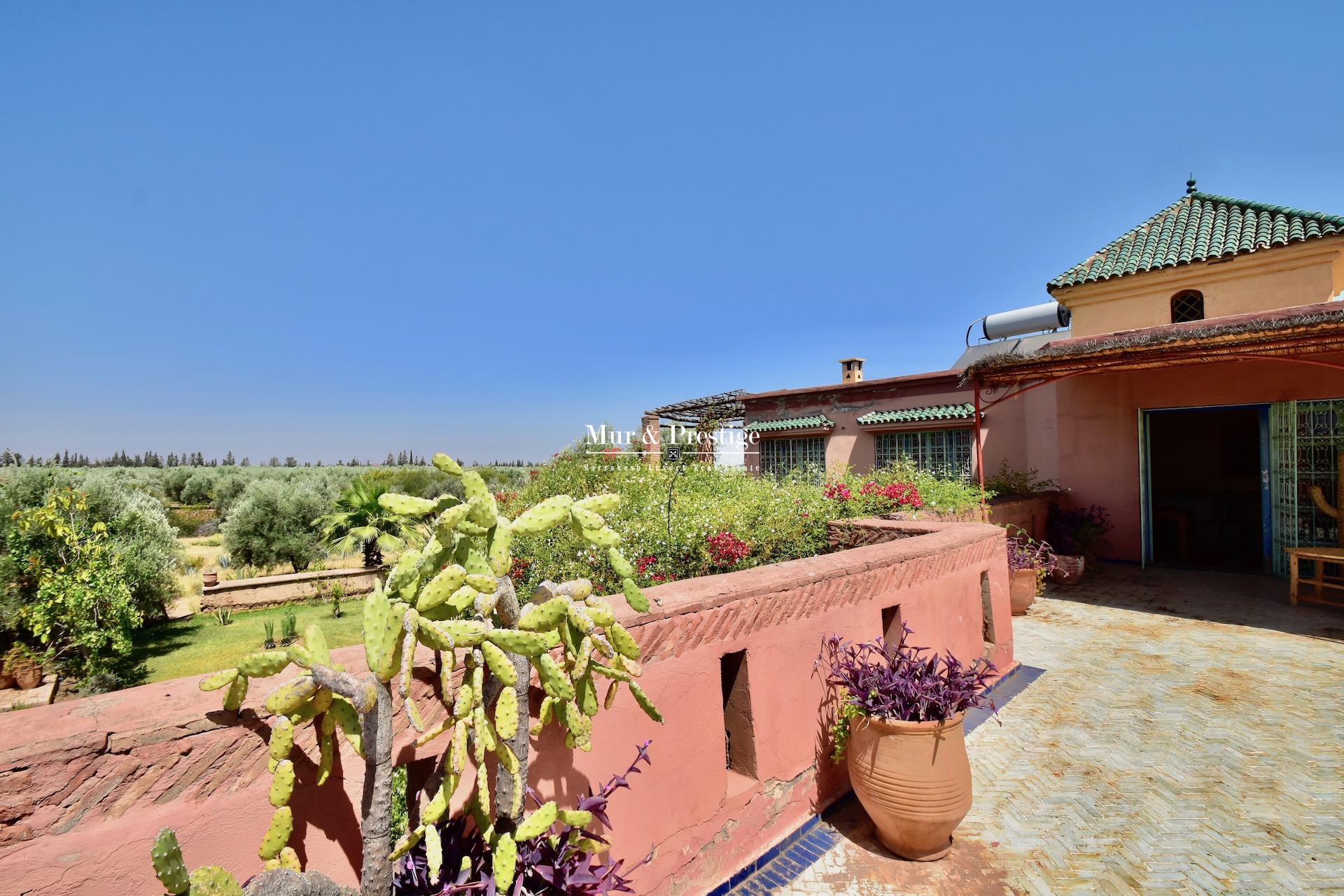 Maison coup de cœur des années 60 à vendre à Marrakech