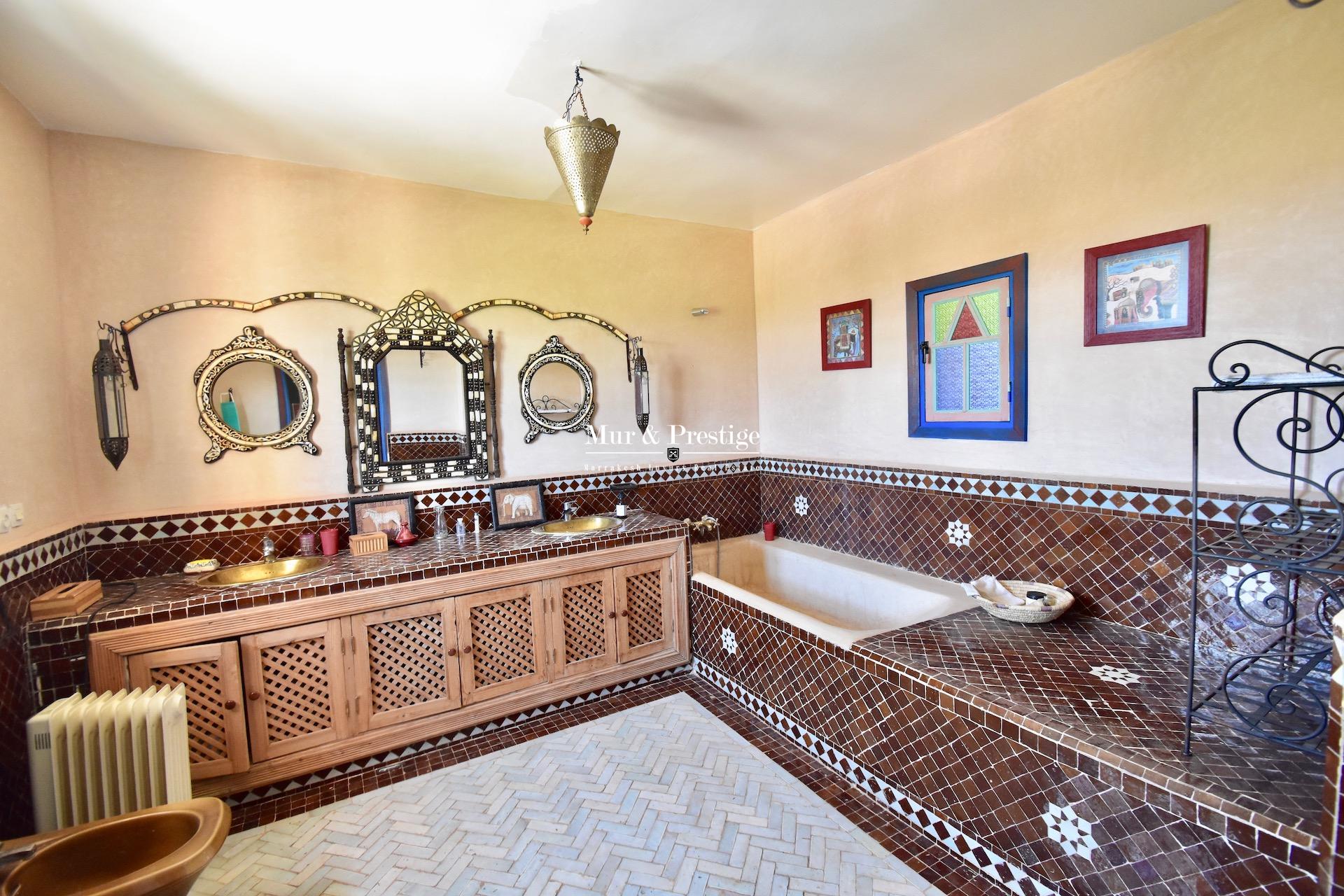 Maison coup de cœur des années 60 à vendre à Marrakech