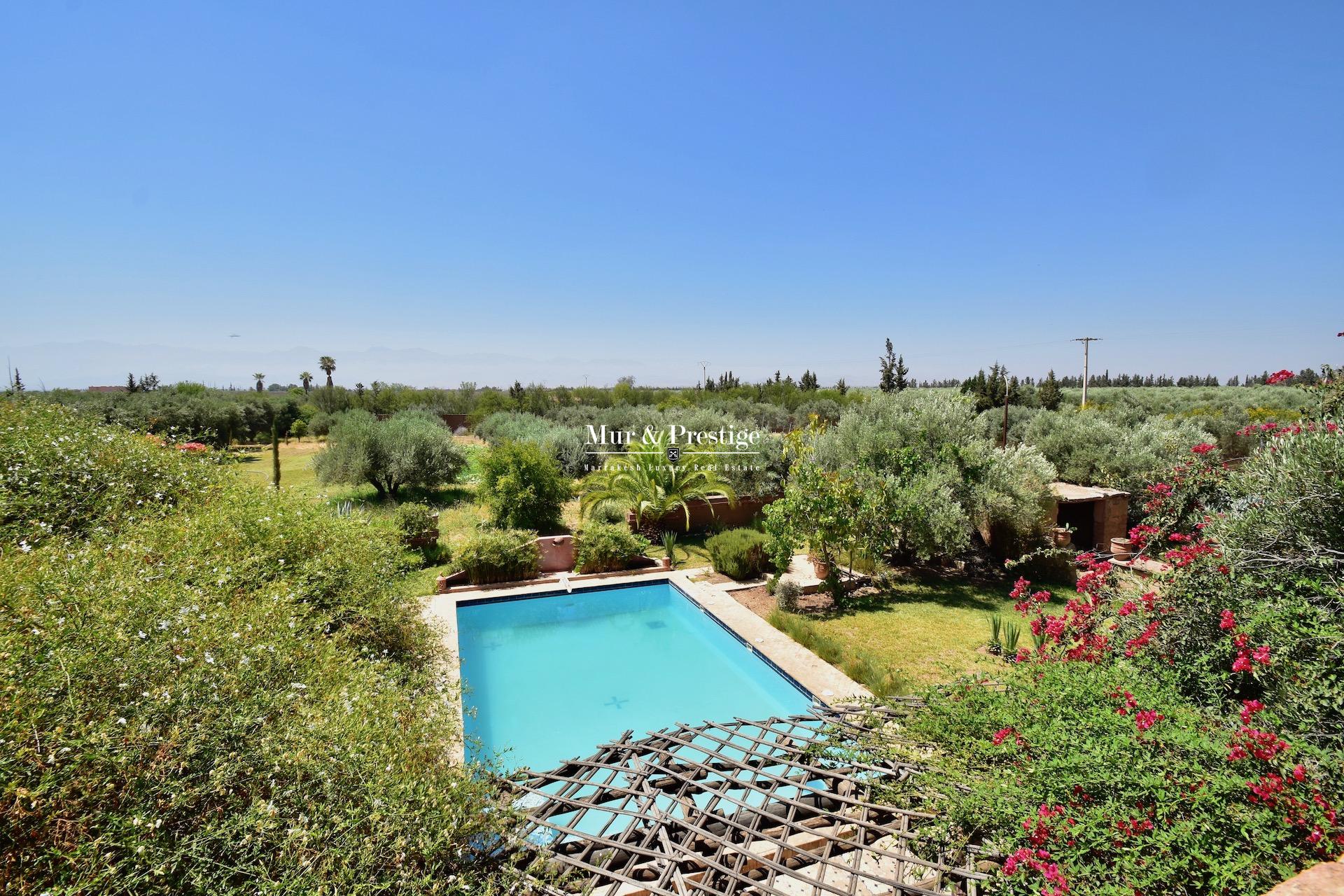 Maison coup de cœur des années 60 à vendre à Marrakech