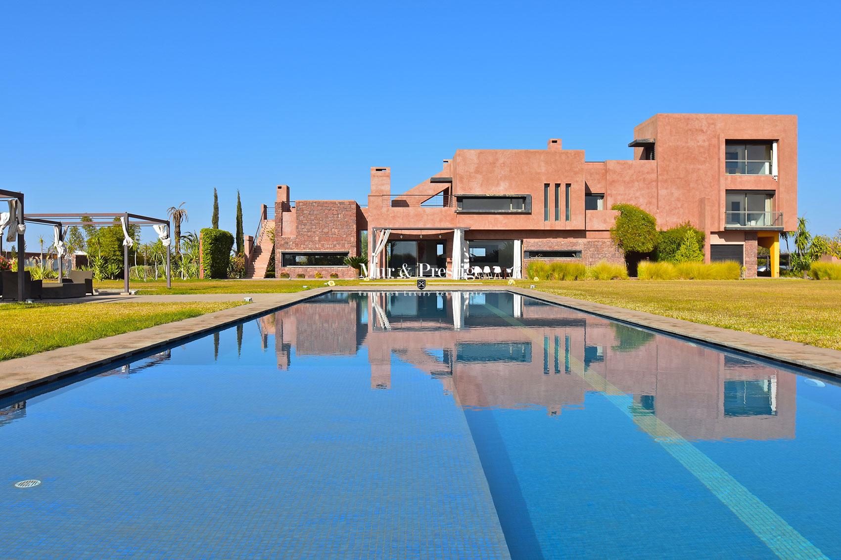 Villa en vente face a l’Atlas Marrakech