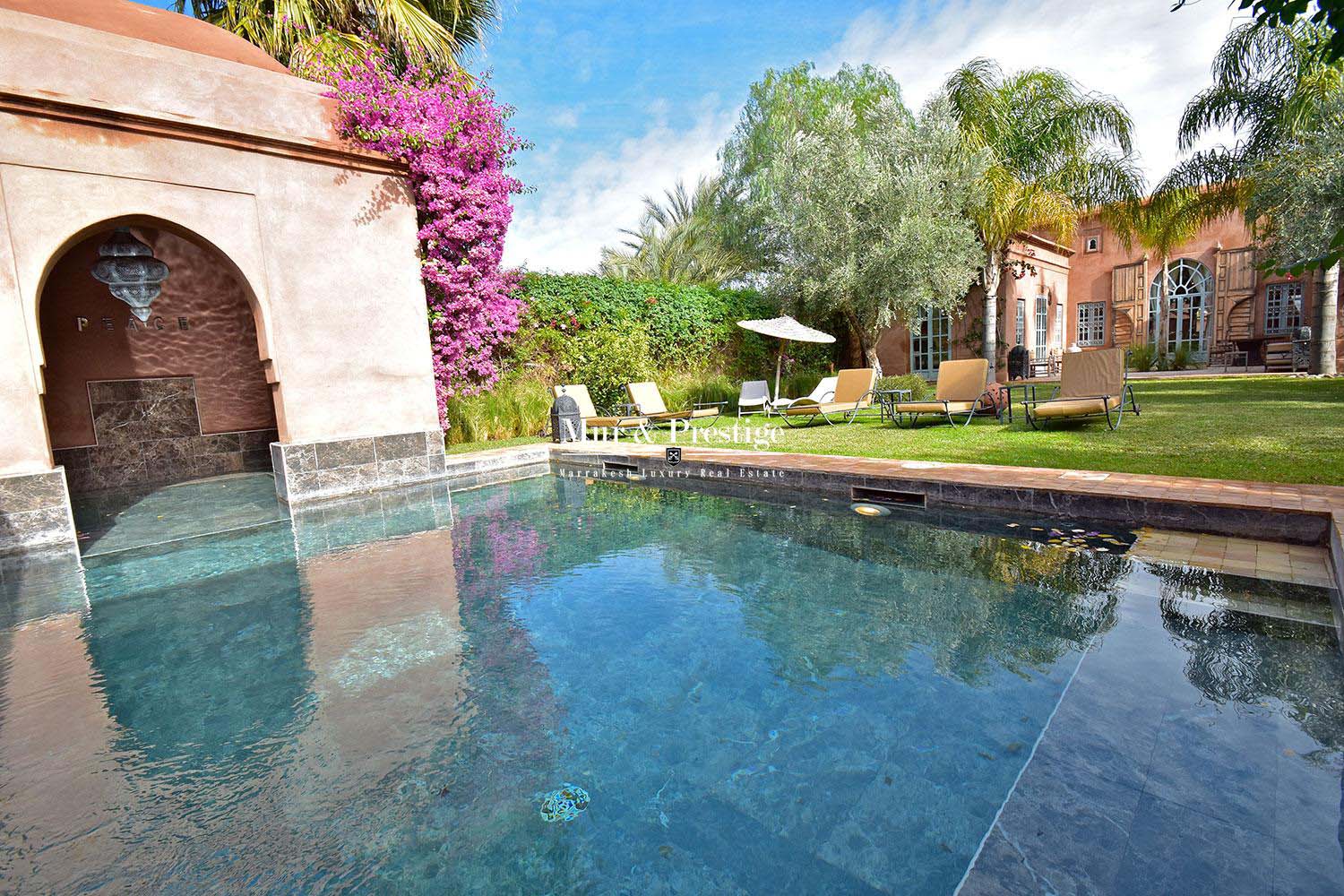 Villa en vente route de Ouarzazate à Marrakech