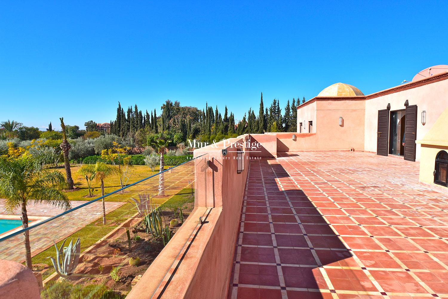 Villa en vente route de Ouarzazate a Marrakech