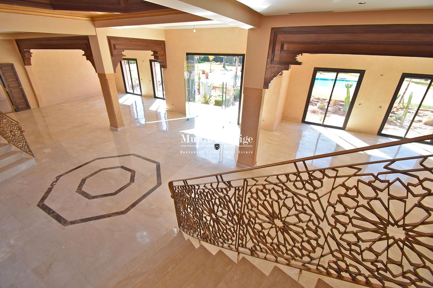Villa en vente route de Ouarzazate a Marrakech