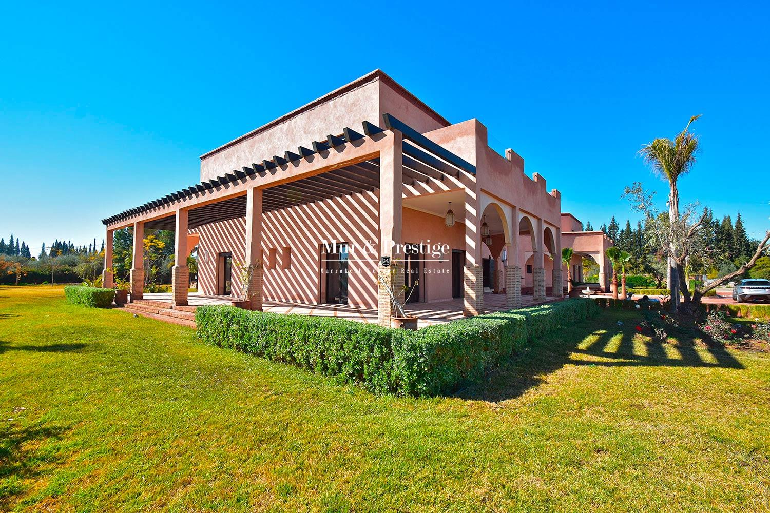Villa en vente route de Ouarzazate a Marrakech