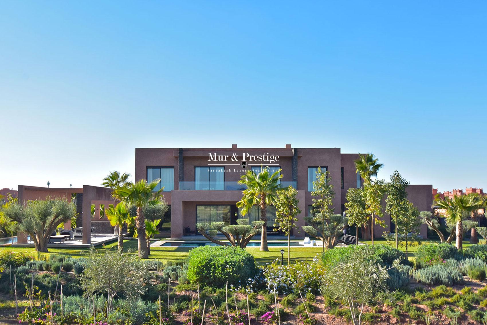 Villa en vente sur golf Amelkis Marrakech