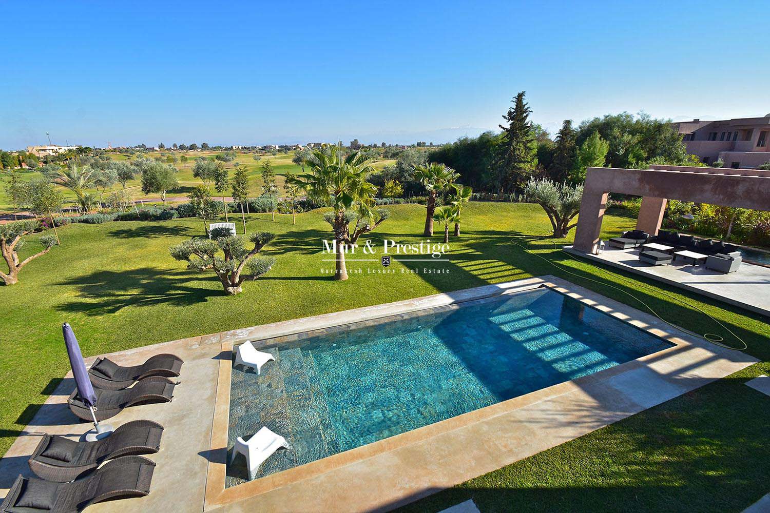 Villa en vente sur golf Amelkis Marrakech